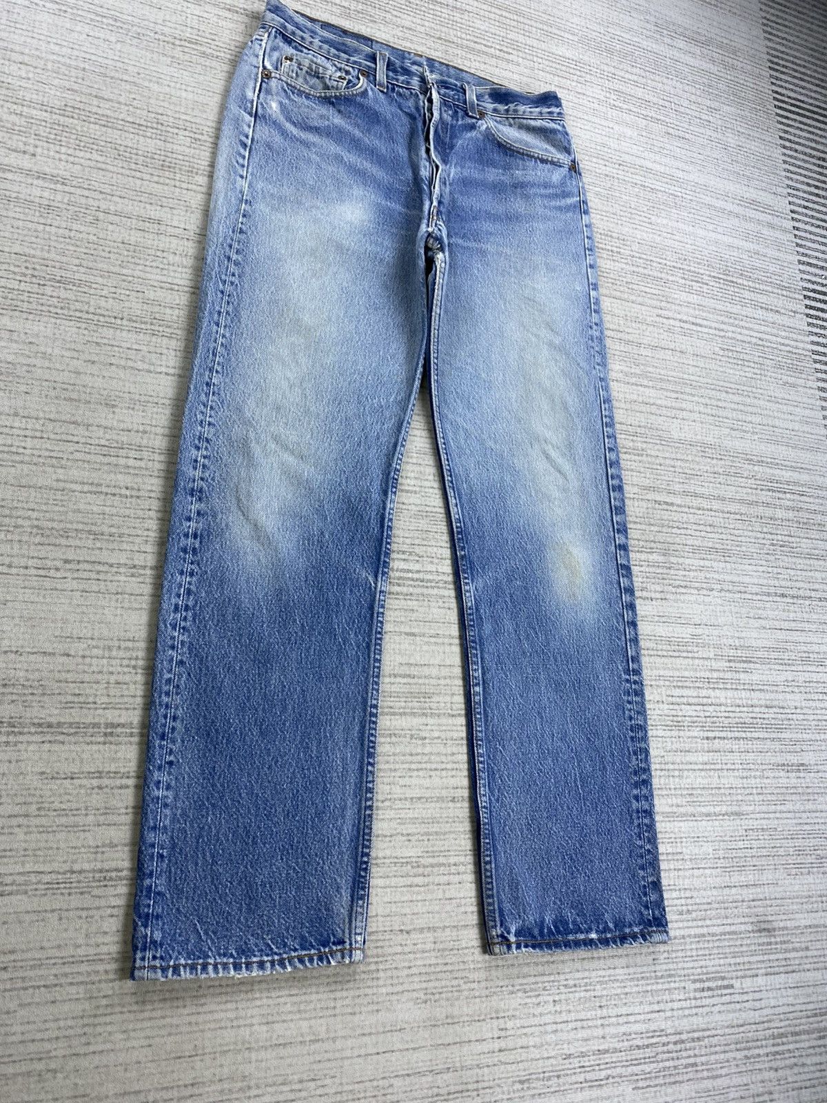 Levi's 🔥Vintage Levi’s 501 Blue Wash Denim Pants Size US 32 / EU 48 - 3 Thumbnail