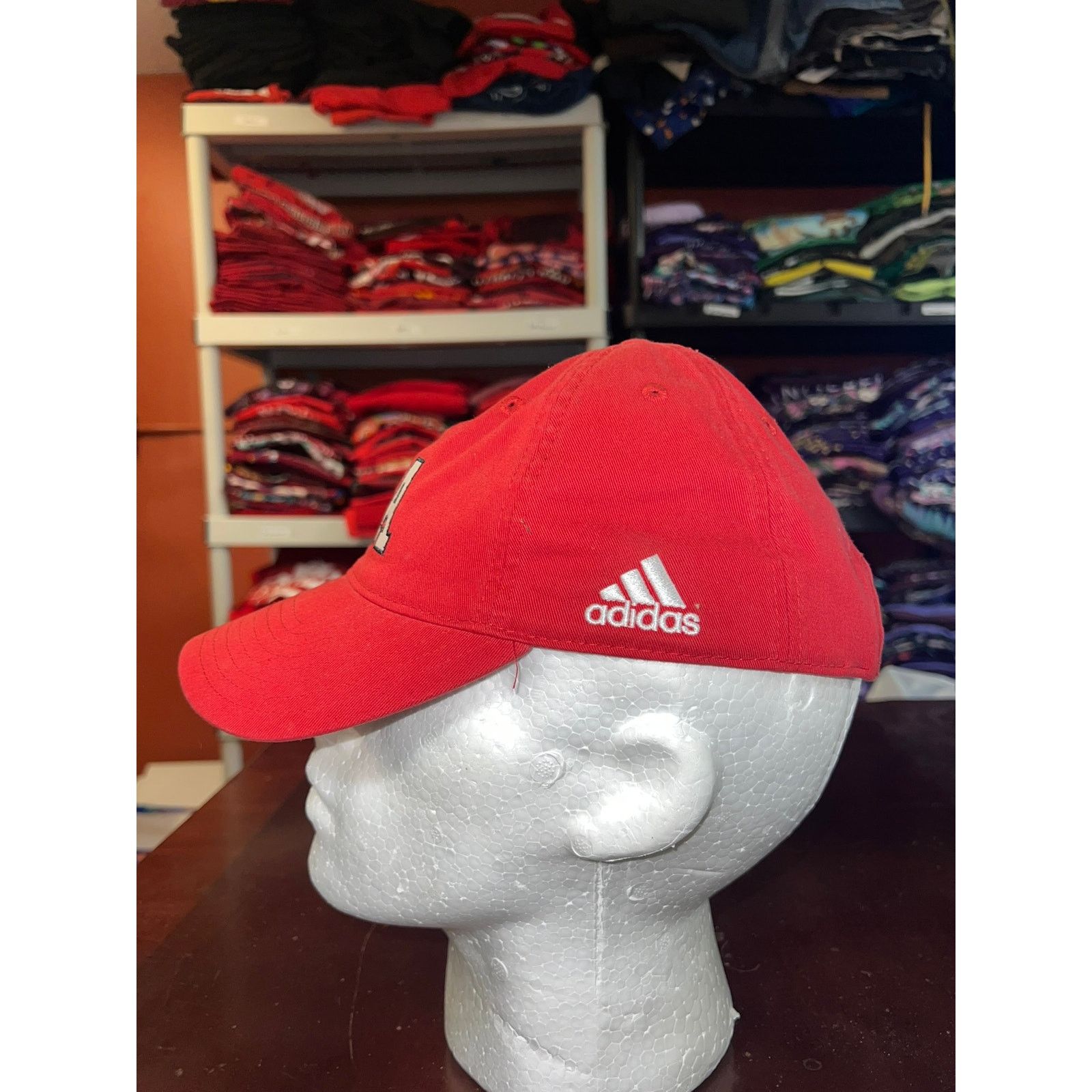 Adidas Adidas EA Sports Hat EA Angels Baseball Rare Red Promo Cap Size ONE SIZE - 3 Thumbnail