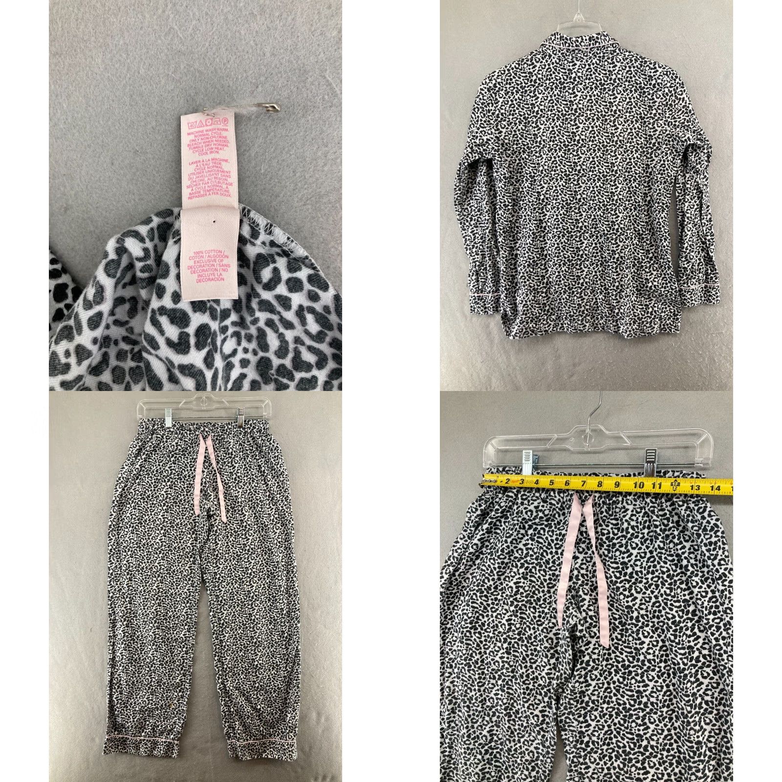 Victoria's Secret Victorias Secret Cheetah Cotton Sleep Comfort Set XS Extra Large Size ONE SIZE - 8 Thumbnail