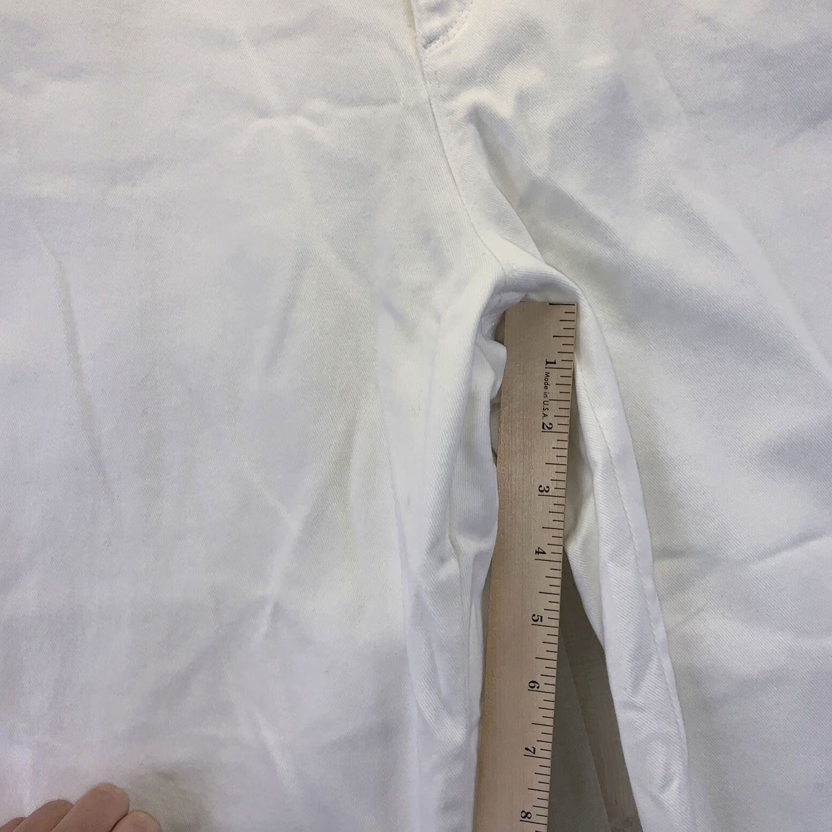 Gloria Vanderbilt Gloria Vanderbilt Amanda Vintage White Women’s Jeans SZ 12 NWT-5042 Slim 5-Pocket Denim Cotton Blend Regular Jeans Womens Size 34" / US 12 / IT 48 - 6 Thumbnail