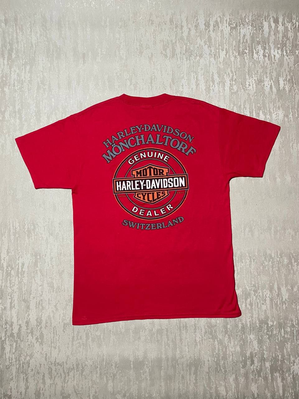 Hanes × Harley Davidson × Vintage 2016 Switzerland Hillbilly Harley Davidson Motorcycles Size US M / EU 48-50 / 2 - 8 Thumbnail