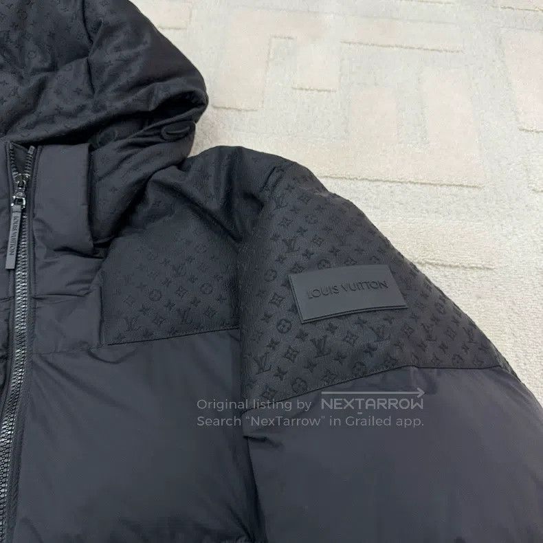 Louis Vuitton Louis Vuitton Black small logo down jacket Size US S / EU 44-46 / 1 - 2 Thumbnail
