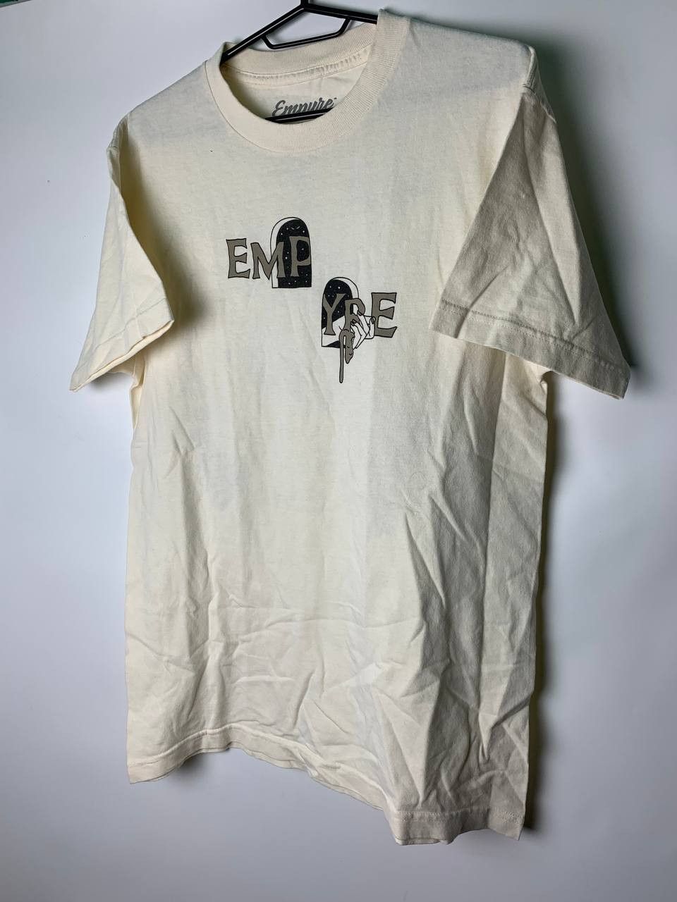 Empyre Empyre Graphic Print T-Shirt Cotton White Sz S Size US S / EU 44-46 / 1 - 2 Thumbnail
