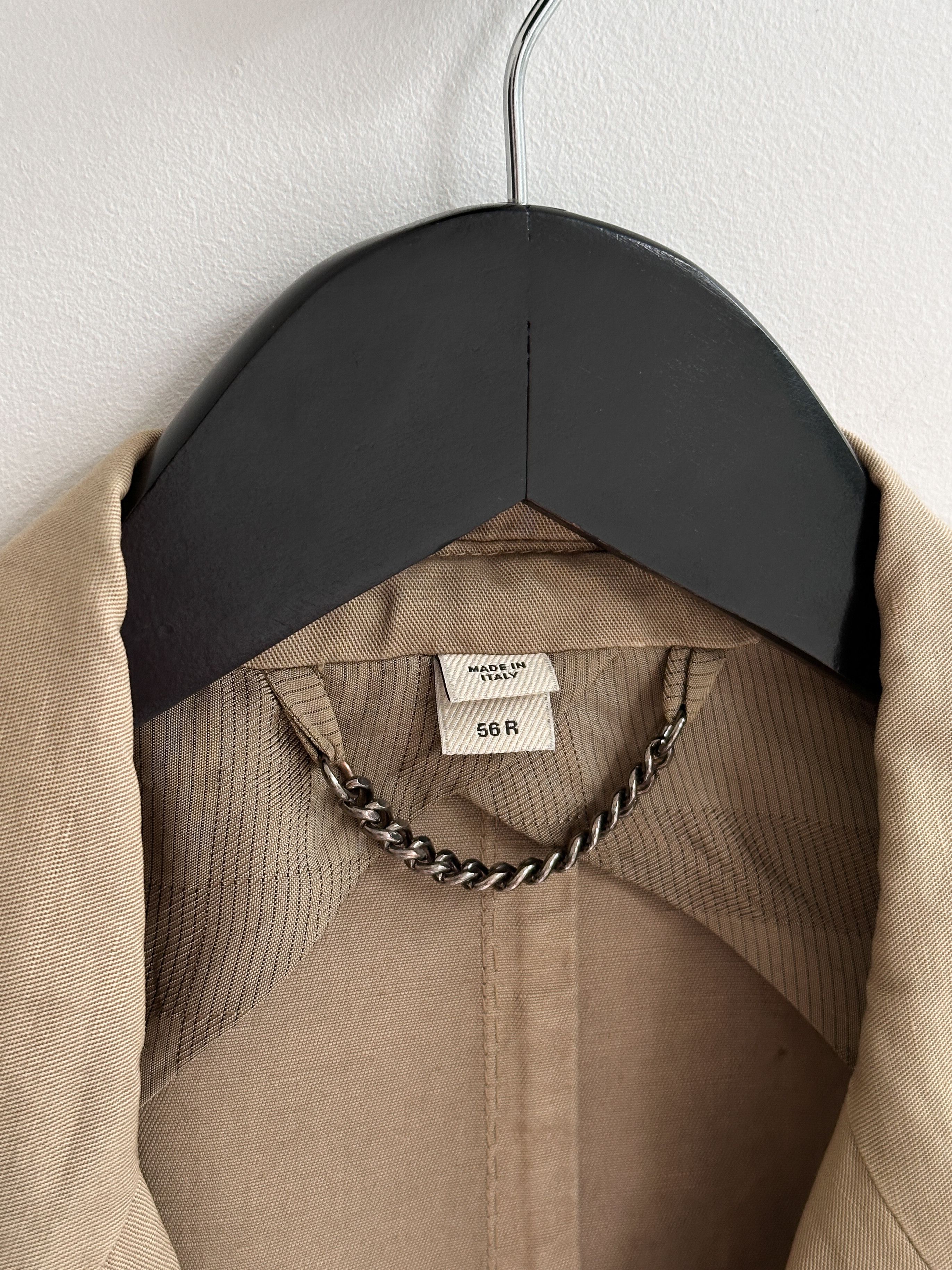 Burberry Burberry Beige Blazer Jacket Size 50R - 7 Thumbnail