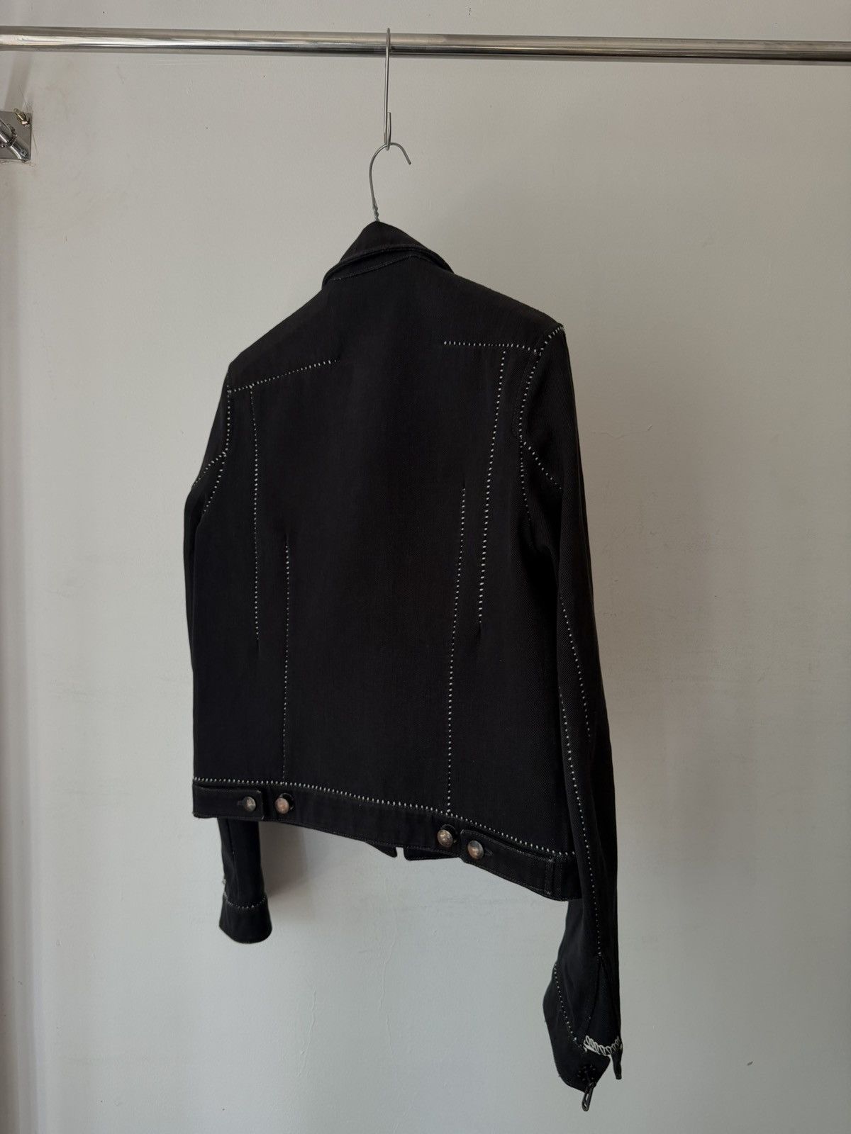 Carol Christian Poell Carol Christian Poell Overlock Dead End Denim Jacket Size US M / EU 48-50 / 2 - 5 Thumbnail