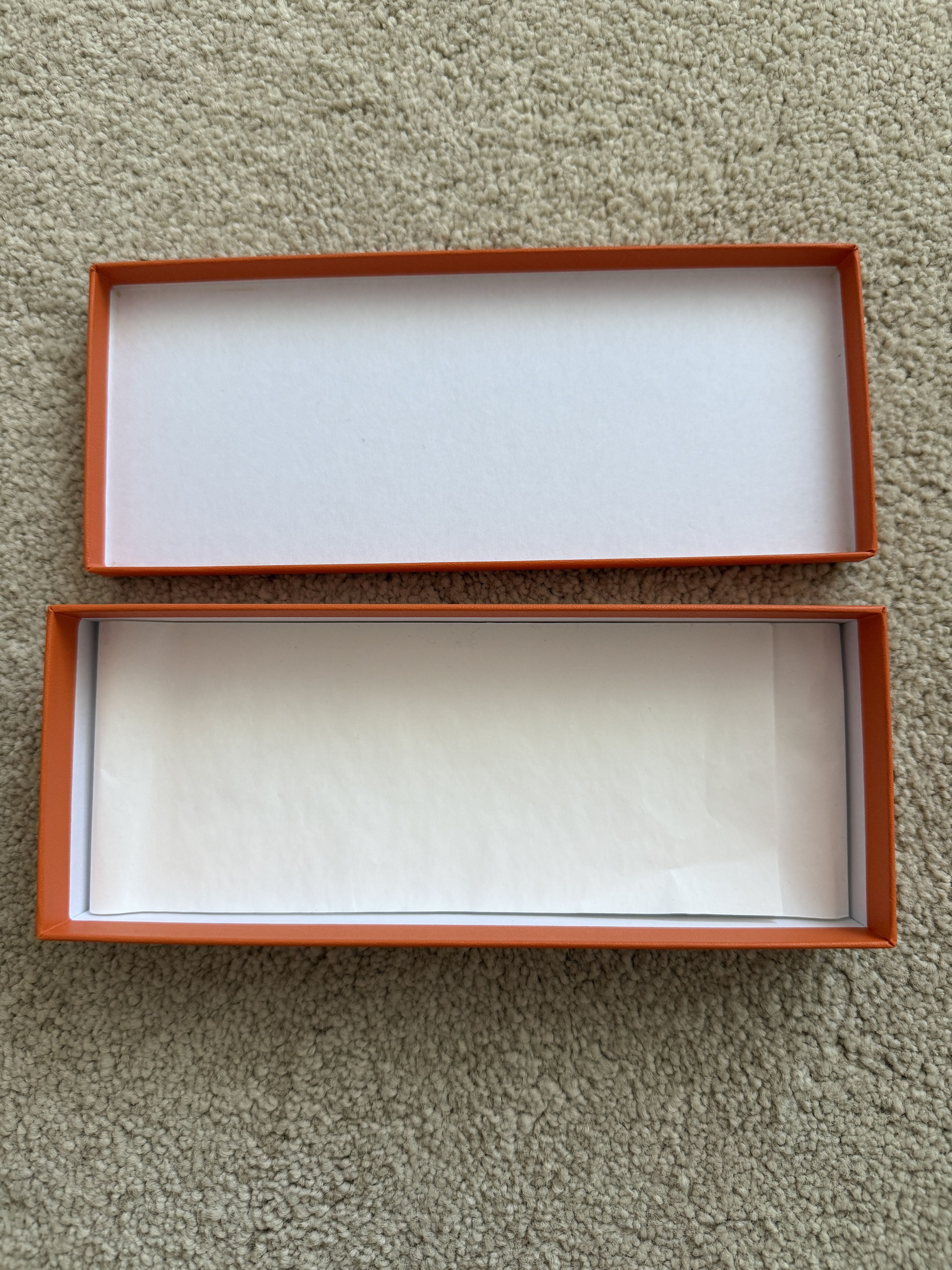 Hermes Authentic Hermes Small Gift Box - approx 3.5 x 8.25 Size ONE SIZE - 2 Thumbnail