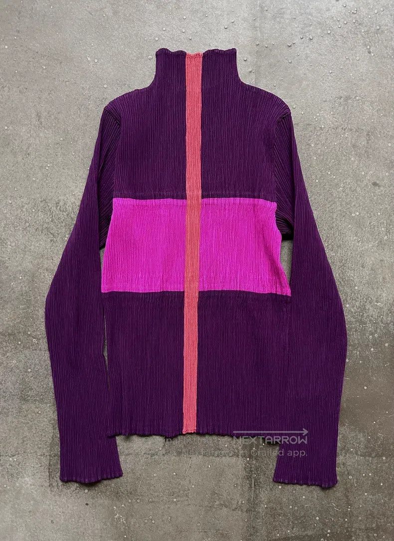 Issey Miyake Issey Miyake Purple Coat Size M / US 6-8 / IT 42-44 - 2 Thumbnail