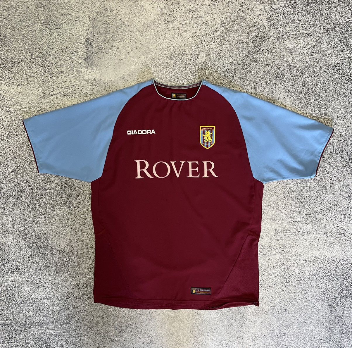 Diadora Aston Villa Men’s Soccer Jersey Football Shirt Home