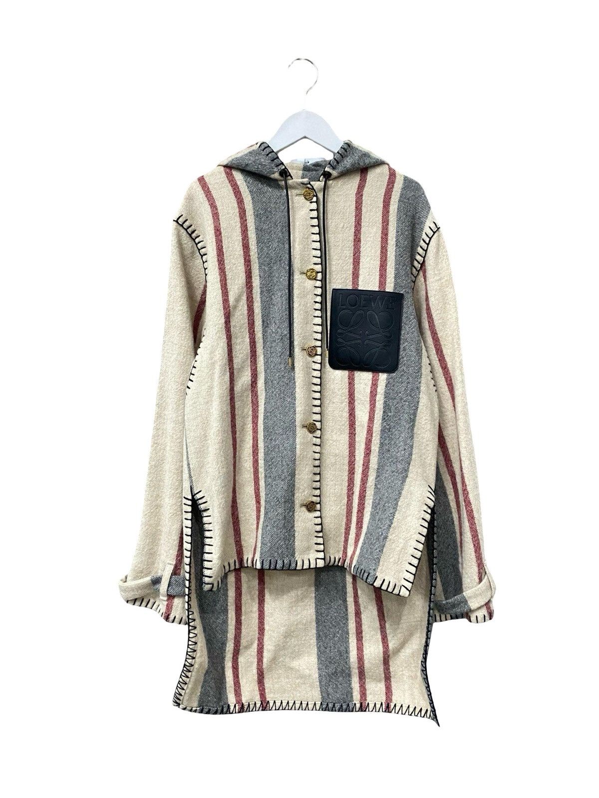 Loewe Loewe striped wool-blend jacket Size XS / US 0-2 / IT 36-38 - 1 Thumbnail