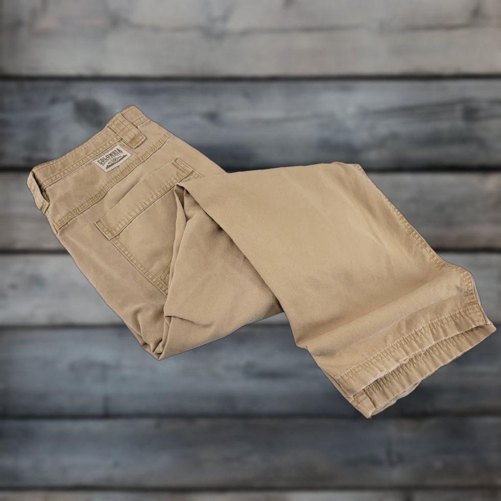 Vintage VINTAGE? No — Columbia Omni-Shield Khaki Pants Mens 34x30 Beige Cargo Pocket Outdoor Cotton Size US 34 / EU 50 - 1 Thumbnail