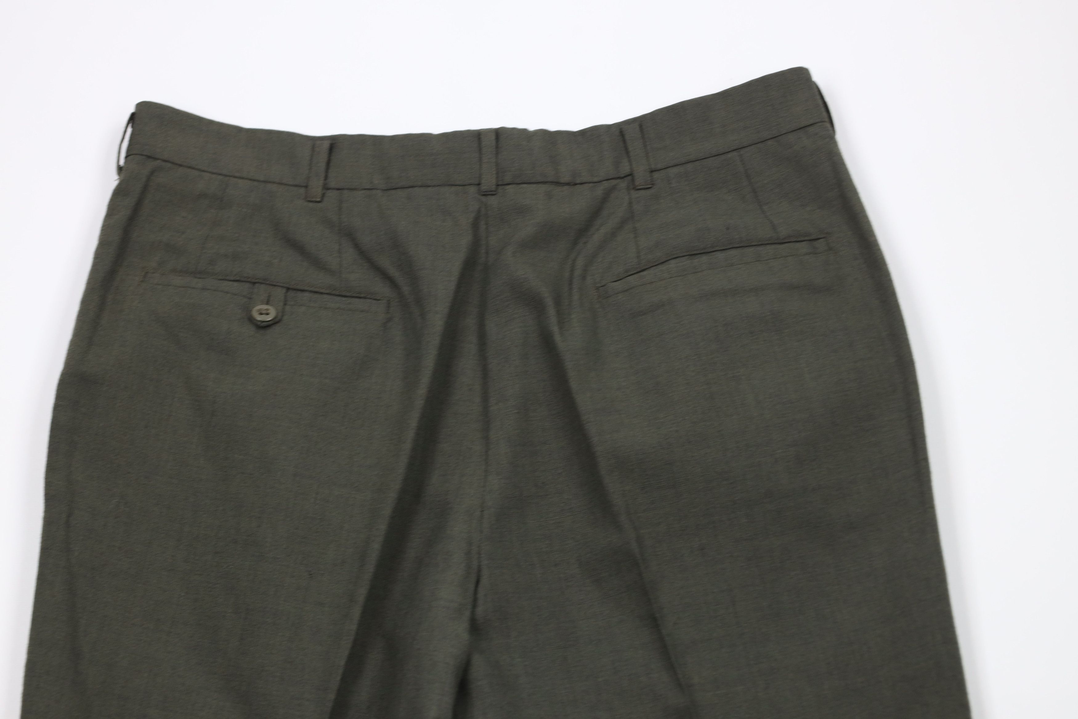 Vintage Vintage 50s 60s Streetwear Leg Chinos Pants Green USA Size US 32 / EU 48 - 9 Thumbnail