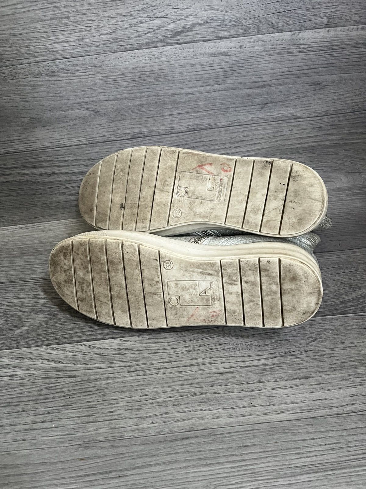 Cinzia Araia Cinza araia ,rick owens,drkshw style zipper shoes sz38 Size US 5 / EU 37 - 9 Thumbnail