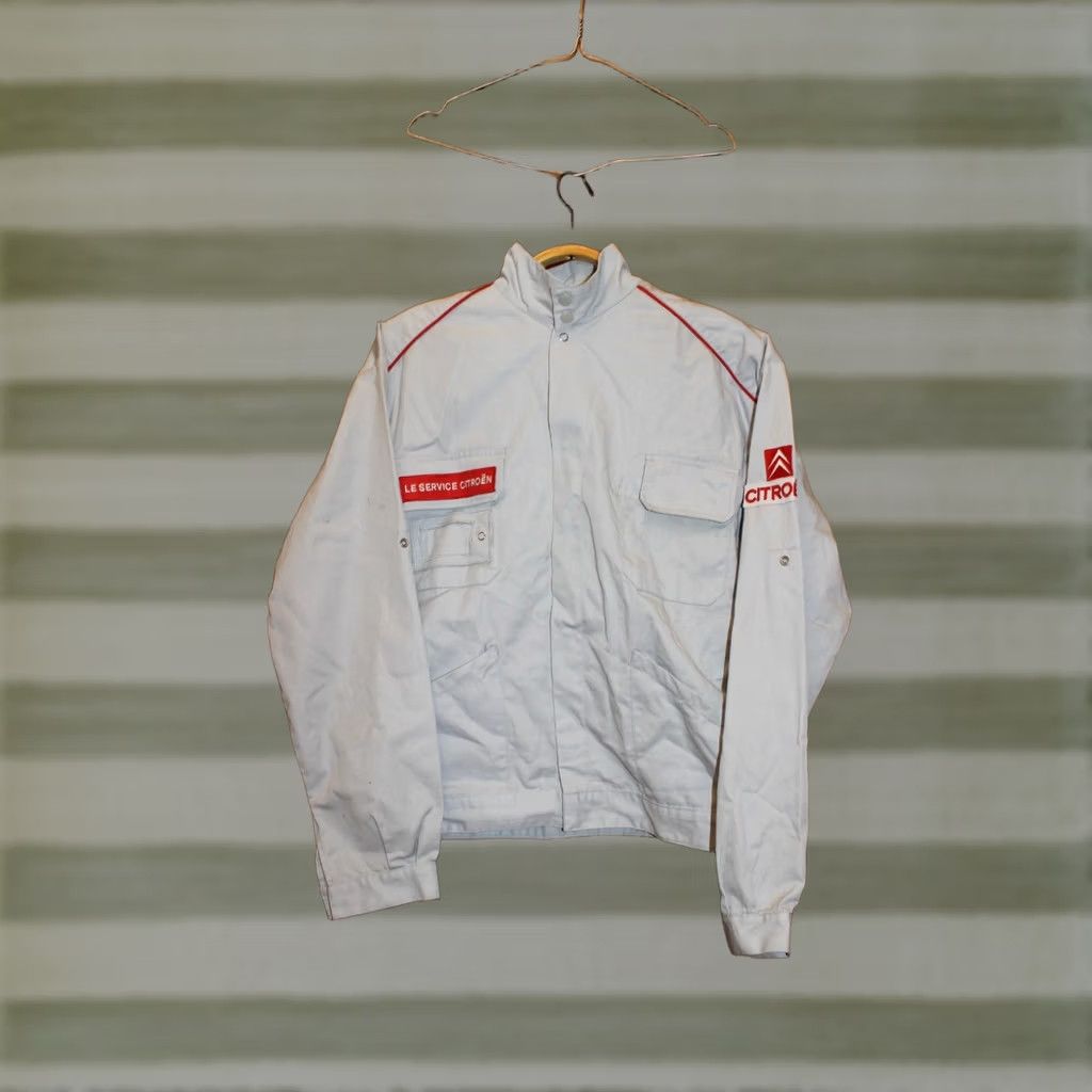 Vintage VINTAGE Mewa Citroen Workwear Mechanic jacket Shirt Mens Grey 2 66cm 62cm 82cm 27/29 Size US XS / EU 42 / 0 - 1 Thumbnail