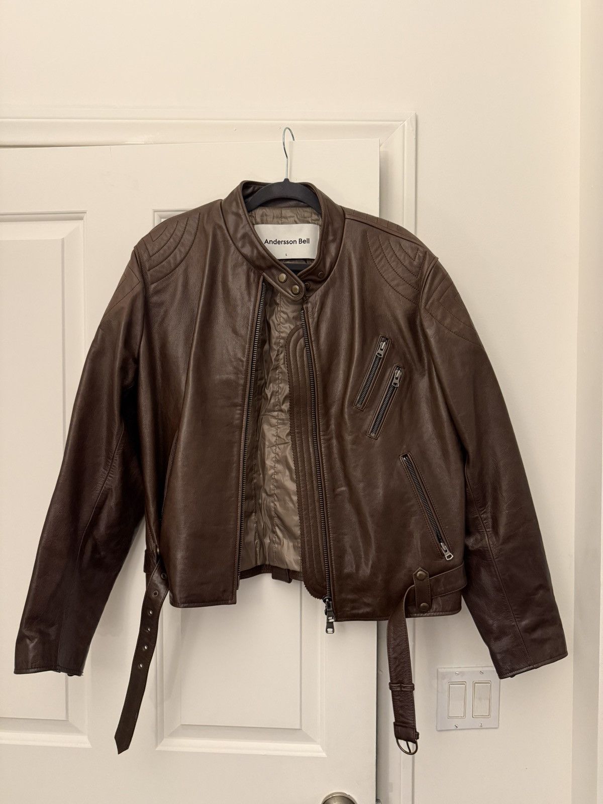Andersson Bell Anderson bell Leather Jacket Size US L / EU 52-54 / 3 - 1 Thumbnail