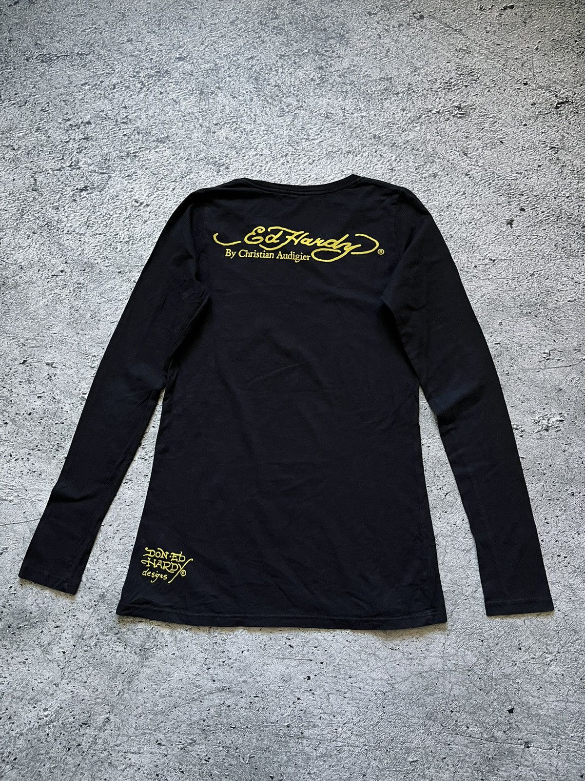 Ed Hardy Ed Hardy By Christian Audigier Tattos Long Sleeve Y2K USA Size US M / EU 48-50 / 2 - 5 Thumbnail