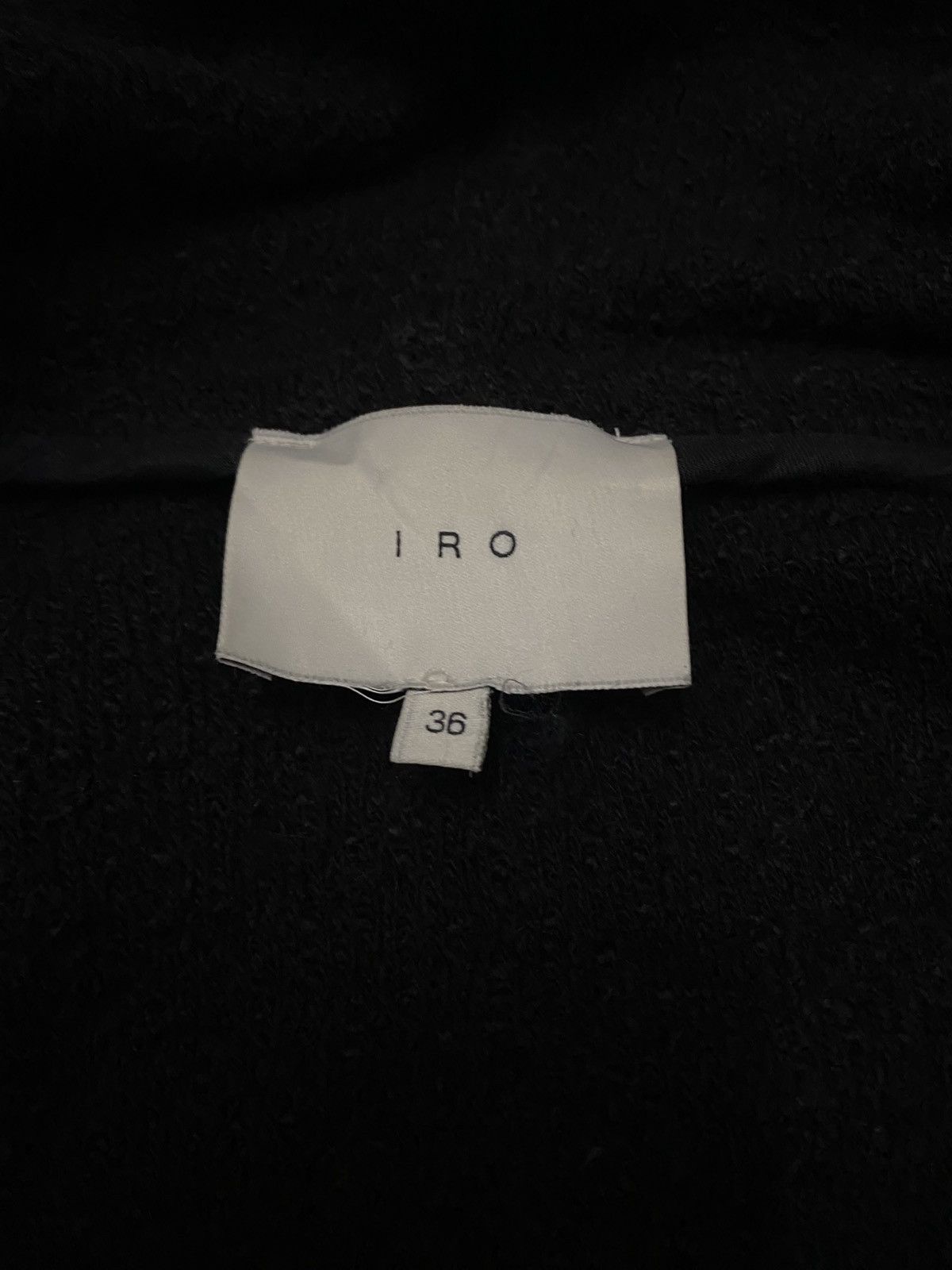 Iro IRO JAMIREL LEATHER LINING NONE BUTTON JACKET Size XS / US 0-2 / IT 36-38 - 9 Thumbnail