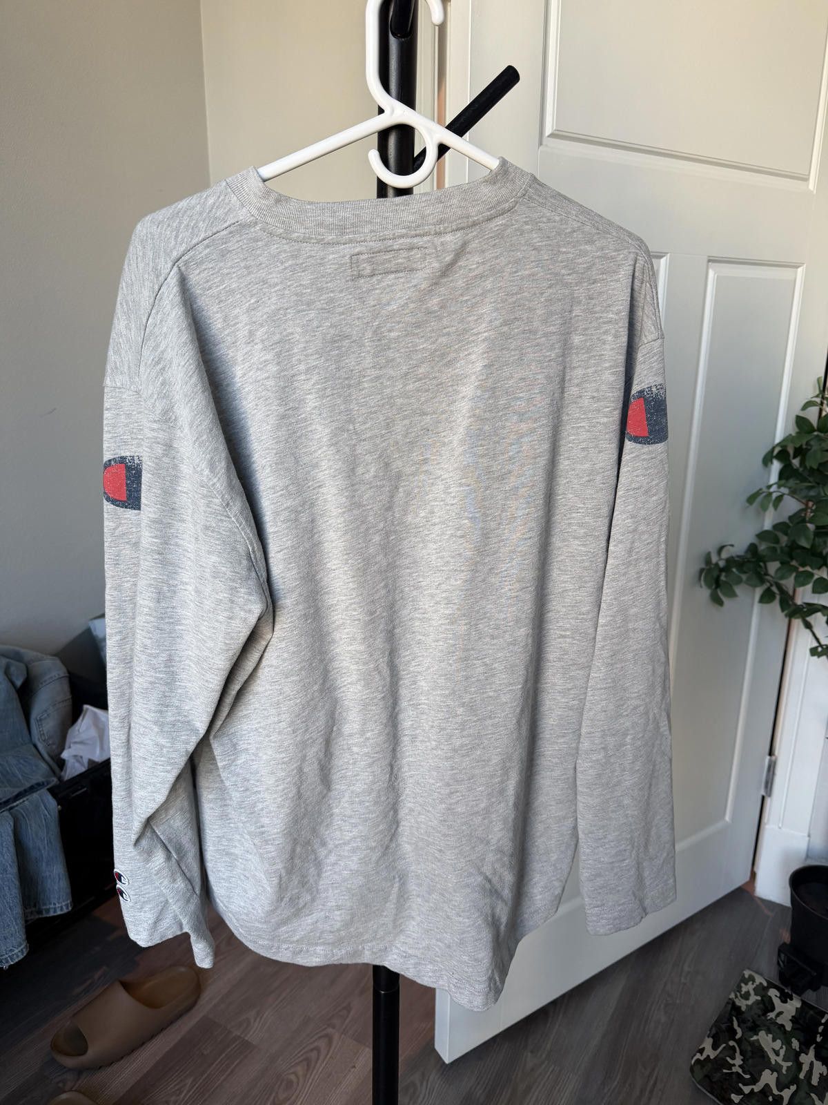 Champion CHAMPION / ZARA PRINTED LONG SLEEVE T-SHIRT MEDIUM Size ONE SIZE - 2 Thumbnail