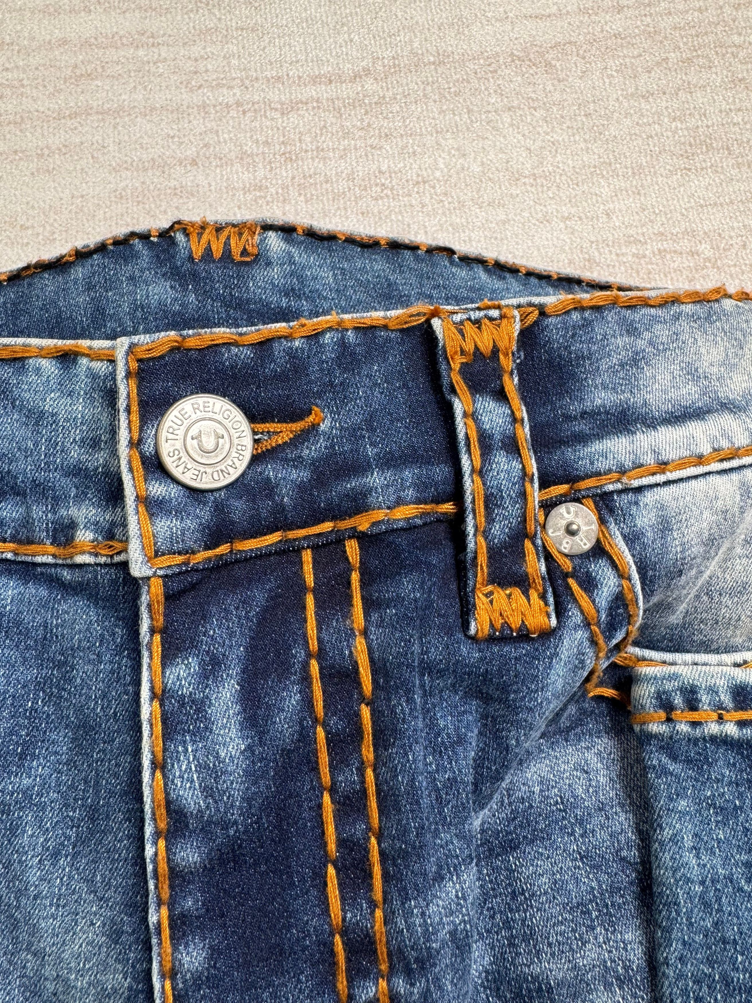 True Religion SAMPLE* True Religion Thick Stitch Jeans Size 32 Size US 32 / EU 48 - 8 Thumbnail