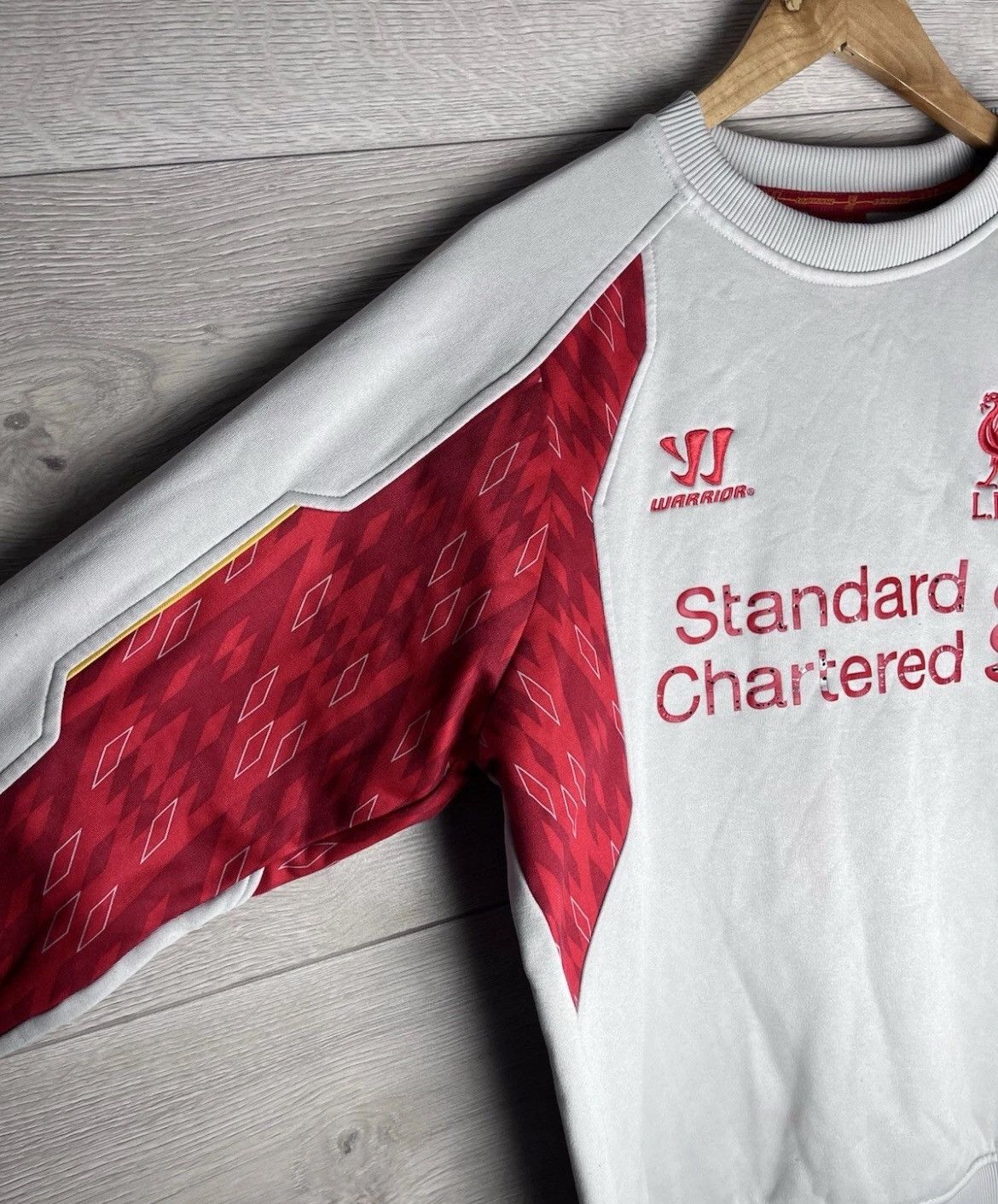 New Balance Men’s soccer sweater Warrior FC Liverpool size L Size US L / EU 52-54 / 3 - 4 Thumbnail