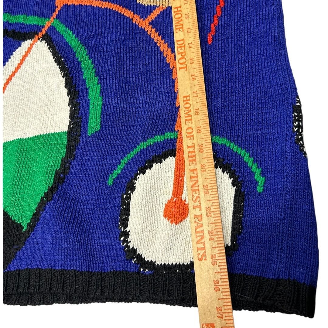 Other Vintage 1988 Berek Hand Knit Rare Victorian Era Bike Sweater Size M / US 6-8 / IT 42-44 - 6 Thumbnail