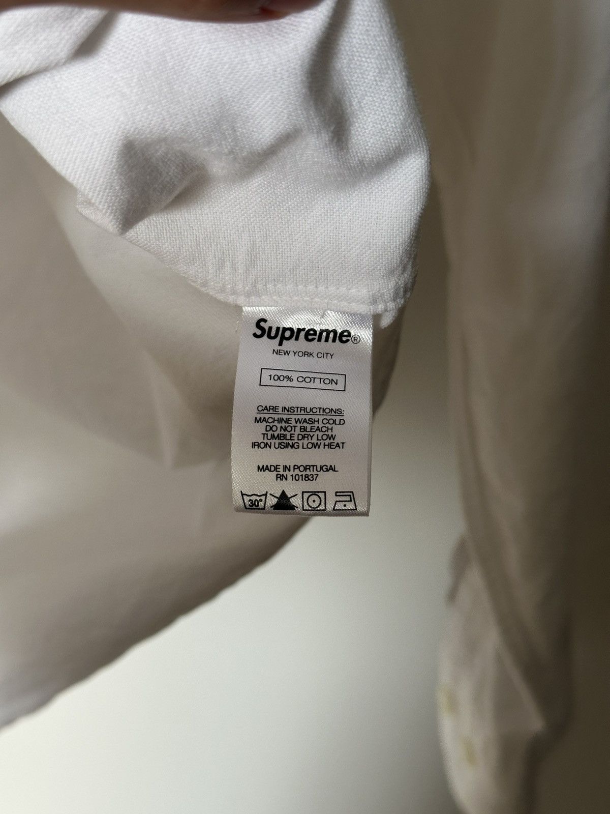 Supreme Supreme Washed Twill Shirt (SS19) Size US M / EU 48-50 / 2 - 5 Thumbnail