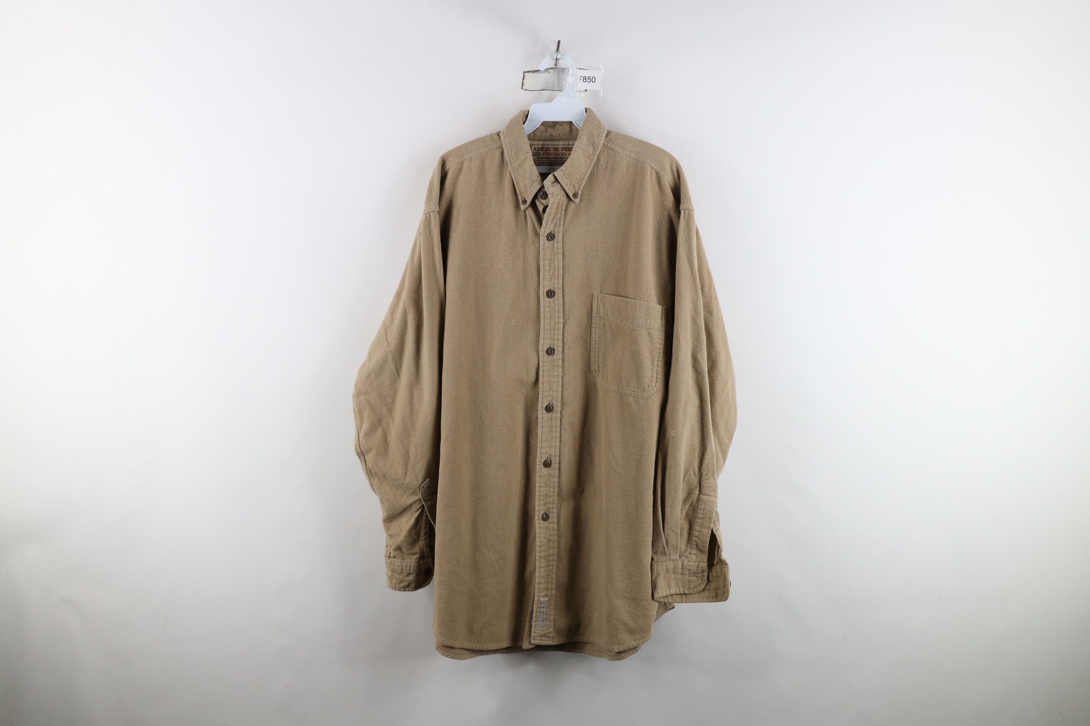 Abercrombie & Fitch Vintage 90s Abercrombie & Fitch Cloth Button Down Shirt Size US L / EU 52-54 / 3 - 1 Thumbnail