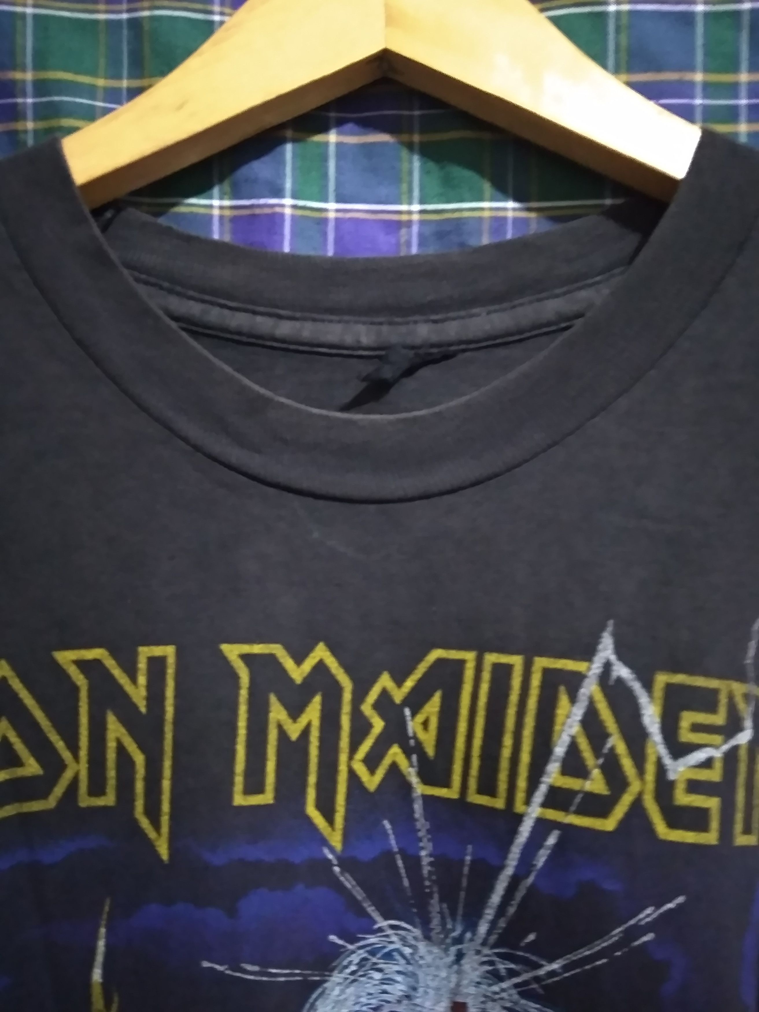 Band Tees Sick Grail 🔥 very rare 80s Iron Maiden Live After Death Size US XL / EU 56 / 4 - 2 Thumbnail