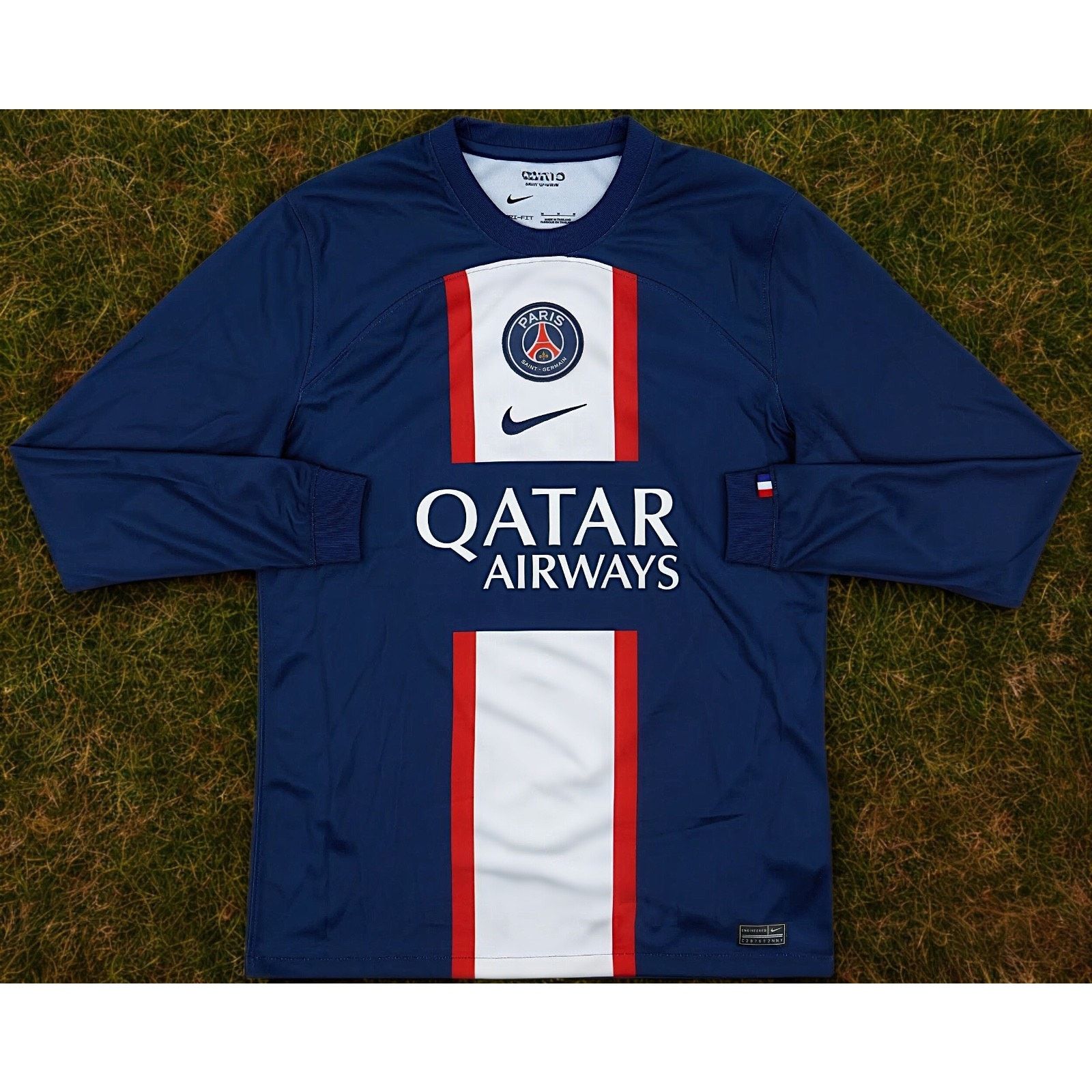 PSG Paris Saint-Germain Nike Long Sleeve Messi Jersey Sz. XL