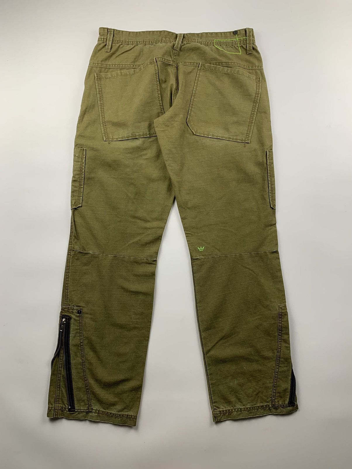 JNCO JNCO Blackhawk Cargo Pants Size US 35 - 2 Thumbnail