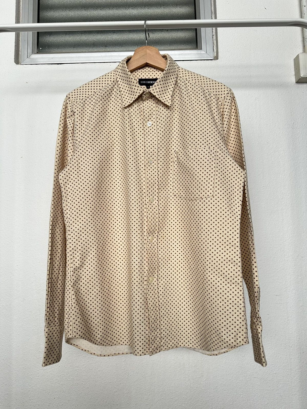 Share Spirit Homme 00's Transcontinents Japan Star printed button up shirt Size US M / EU 48-50 / 2 - 7 Thumbnail