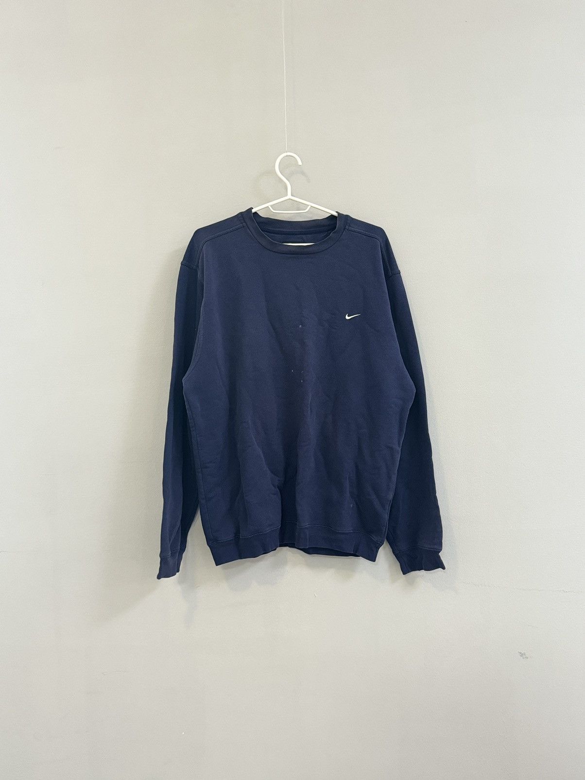 Nike × Vintage Vintage Nike Mini Swoosh Sweatshirt Crewneck Trash Size US M / EU 48-50 / 2 - 1 Thumbnail