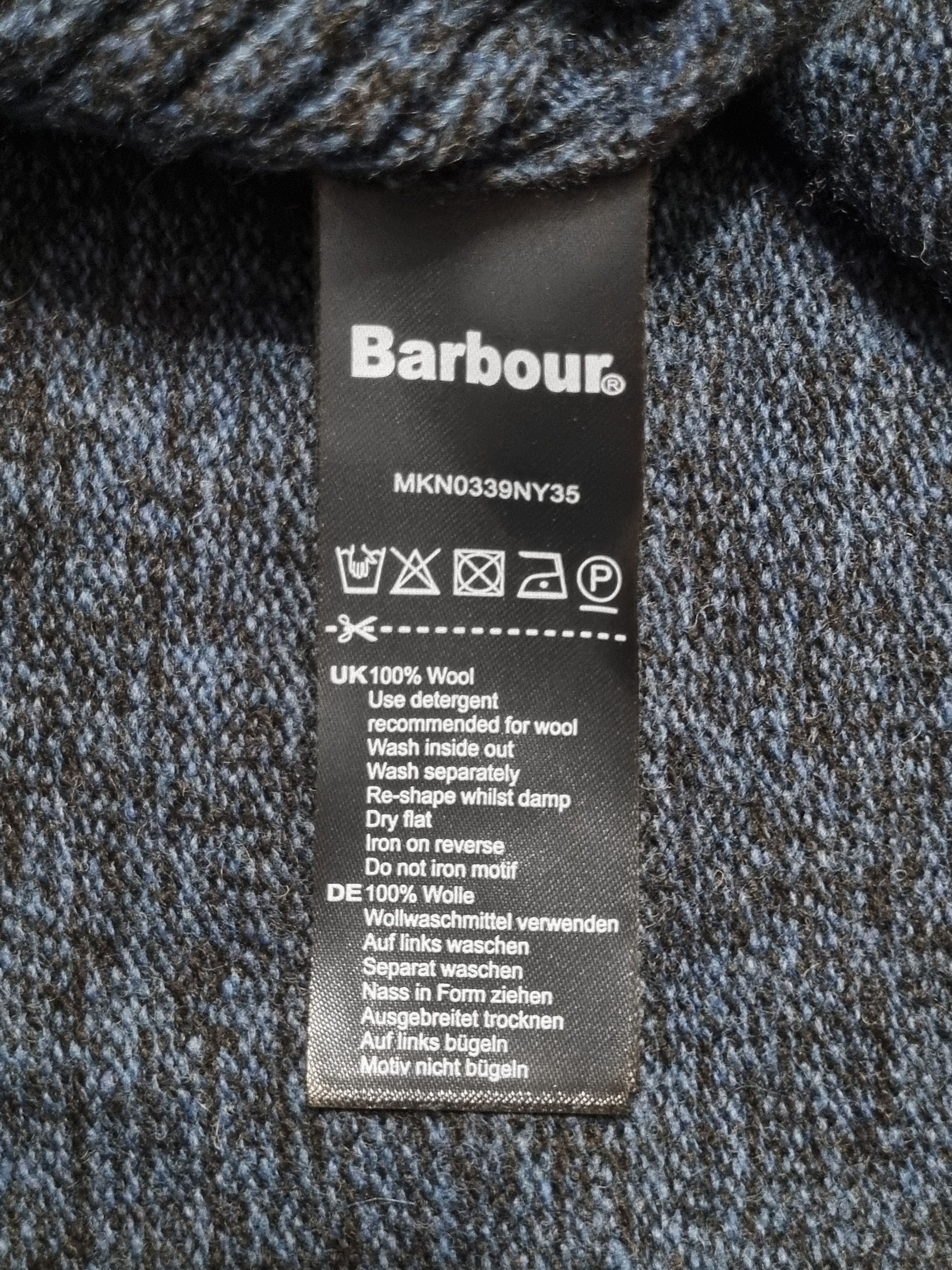 Barbour × Designer Barbour Wool Knit 1/3 Sweater Size US XL / EU 56 / 4 - 9 Thumbnail
