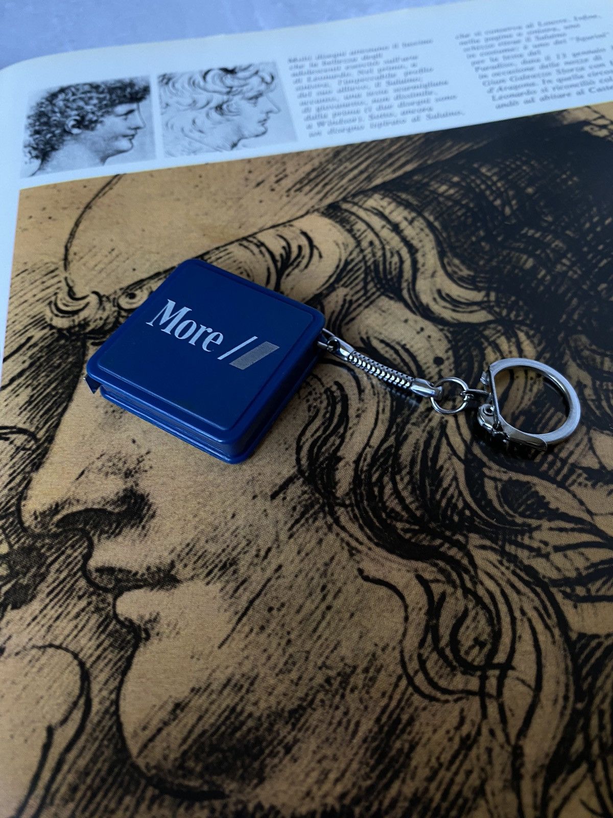 Japanese Brand × Jewelry × Vintage Vintage MORE Keychain Tape Measure, Retro 80s Size ONE SIZE - 3 Thumbnail