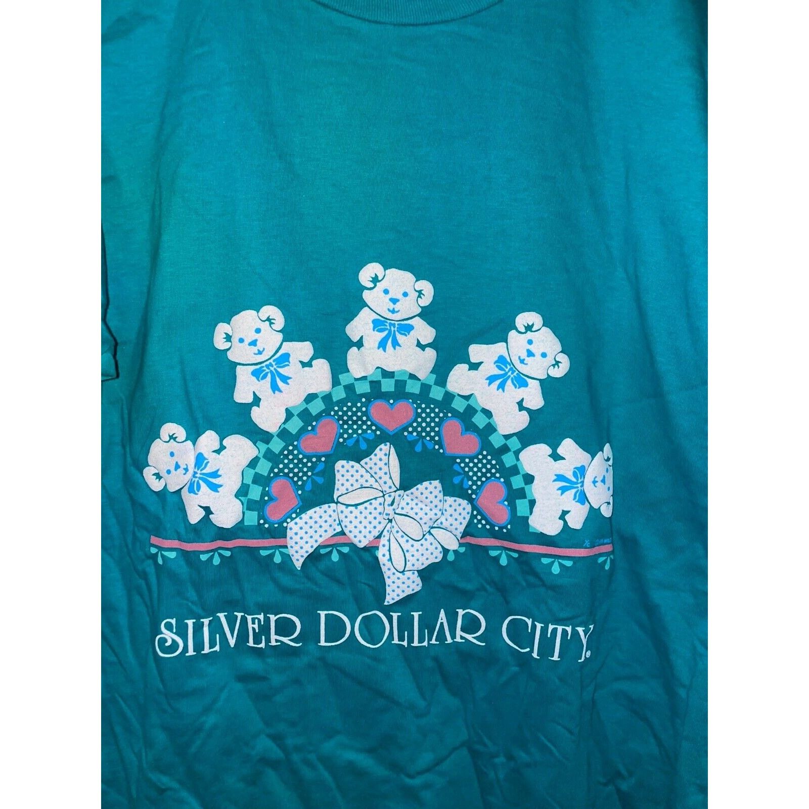 Jerzees Vintage Silver Dollar City Shirt Mount Rushmore Tee 90s VTG Size US M / EU 48-50 / 2 - 2 Thumbnail