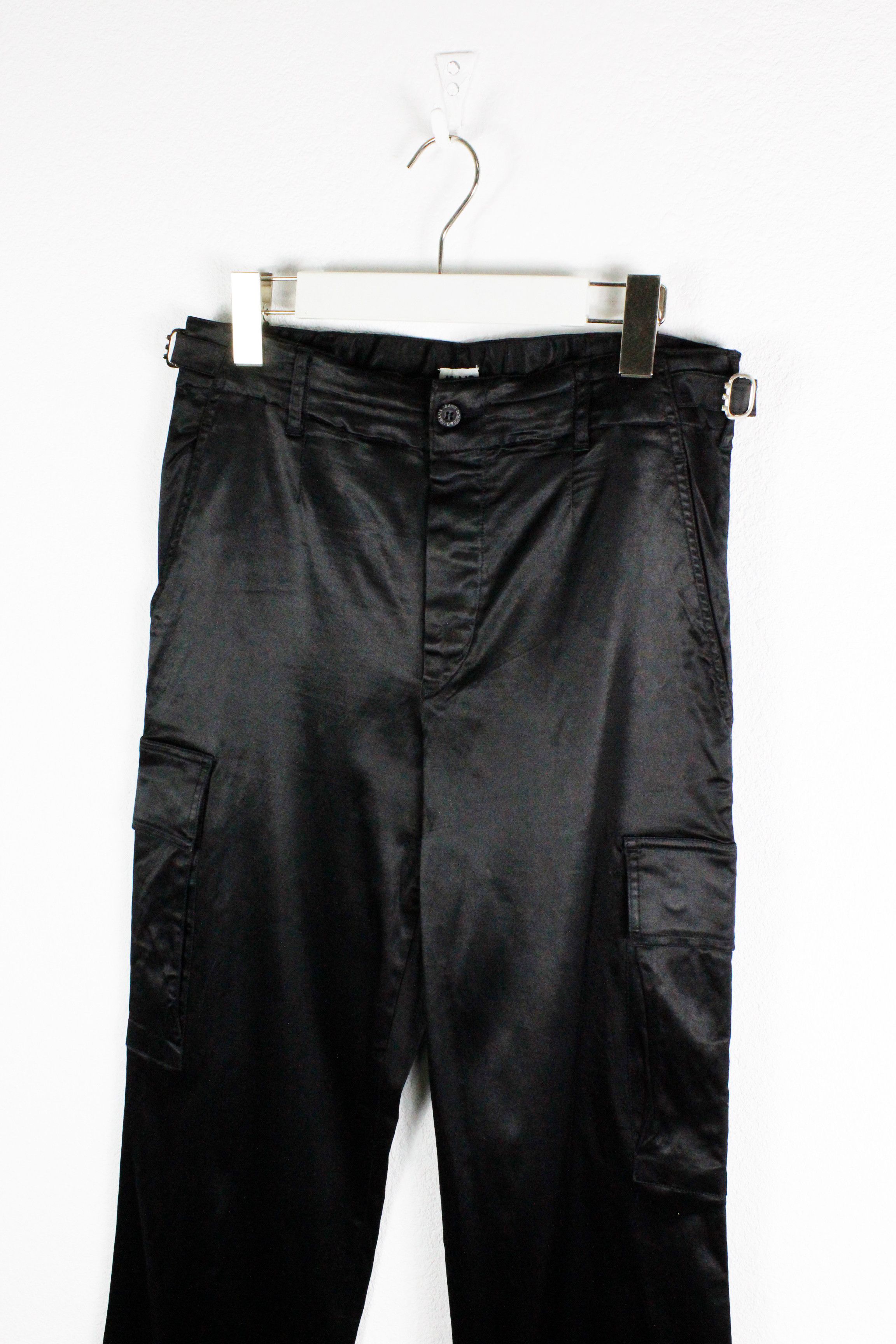 Dolce & Gabbana Vintage Dolce & Gabbana Archive Black Cargo Pants Trousers Size US 30 / EU 46 - 2 Thumbnail