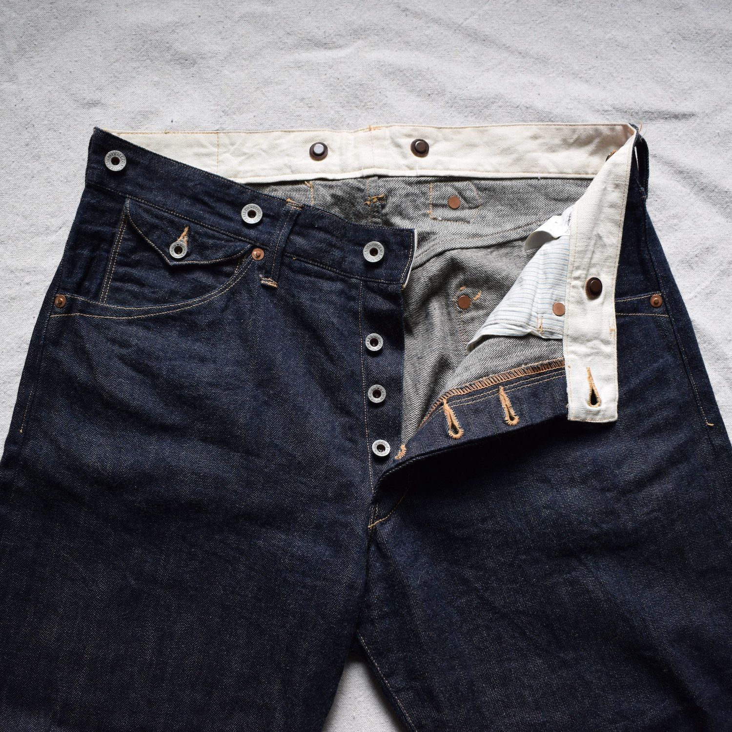 Stevenson Overall Co. 1930's Denim Waist Overalls - Stevenson Overall Co. - Sz 32 Size US 32 / EU 48 - 3 Thumbnail