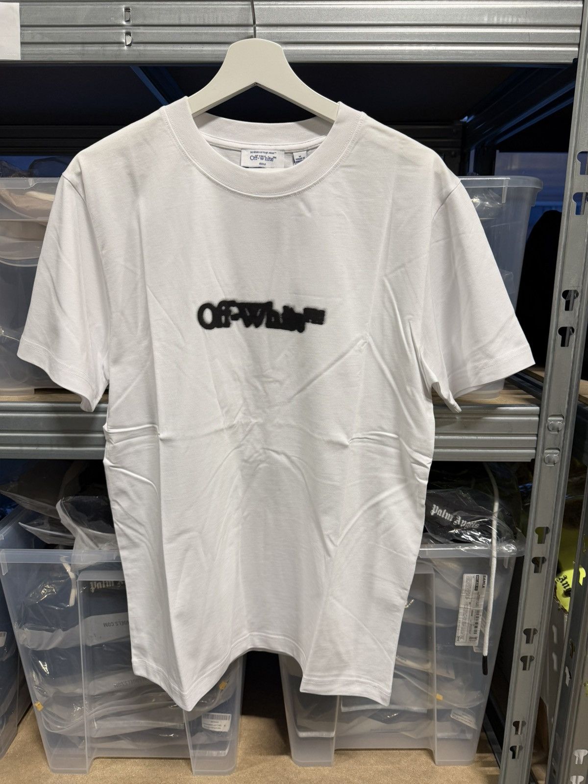 Off-White Off-White Spray Arrow T-Shirt NEW 550$ Size US L / EU 52-54 / 3 - 2 Thumbnail