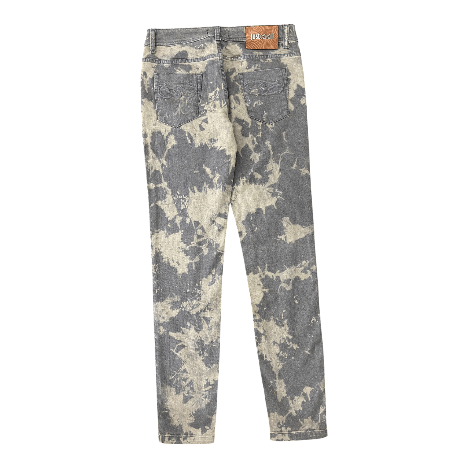 Just Cavalli Justcavalli Dyed Fabric Stretch Denim Skinny Jeans Size 26" / US 2 / IT 38 - 2 Thumbnail