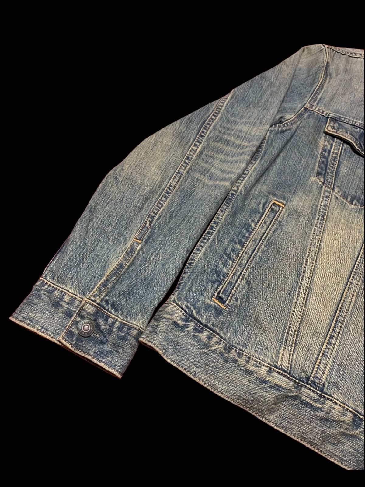 Edwin Vintage EDWIN Japanese Denim International Basic jacket Size US L / EU 52-54 / 3 - 6 Thumbnail