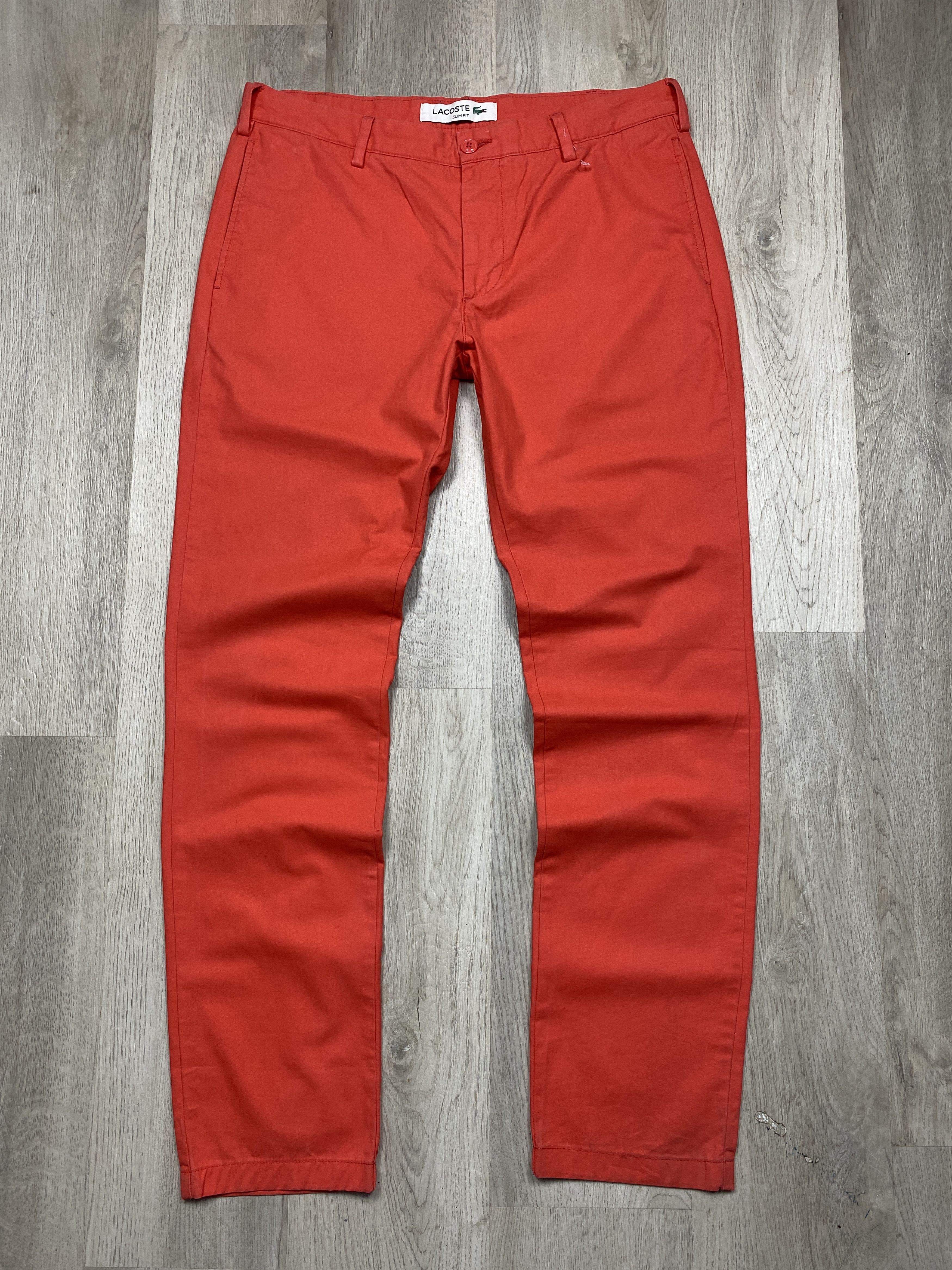 Lacoste × Vintage Lacoste Vintage Mens Chino Pants Slim Fit Size US 36 / EU 52 - 1 Thumbnail