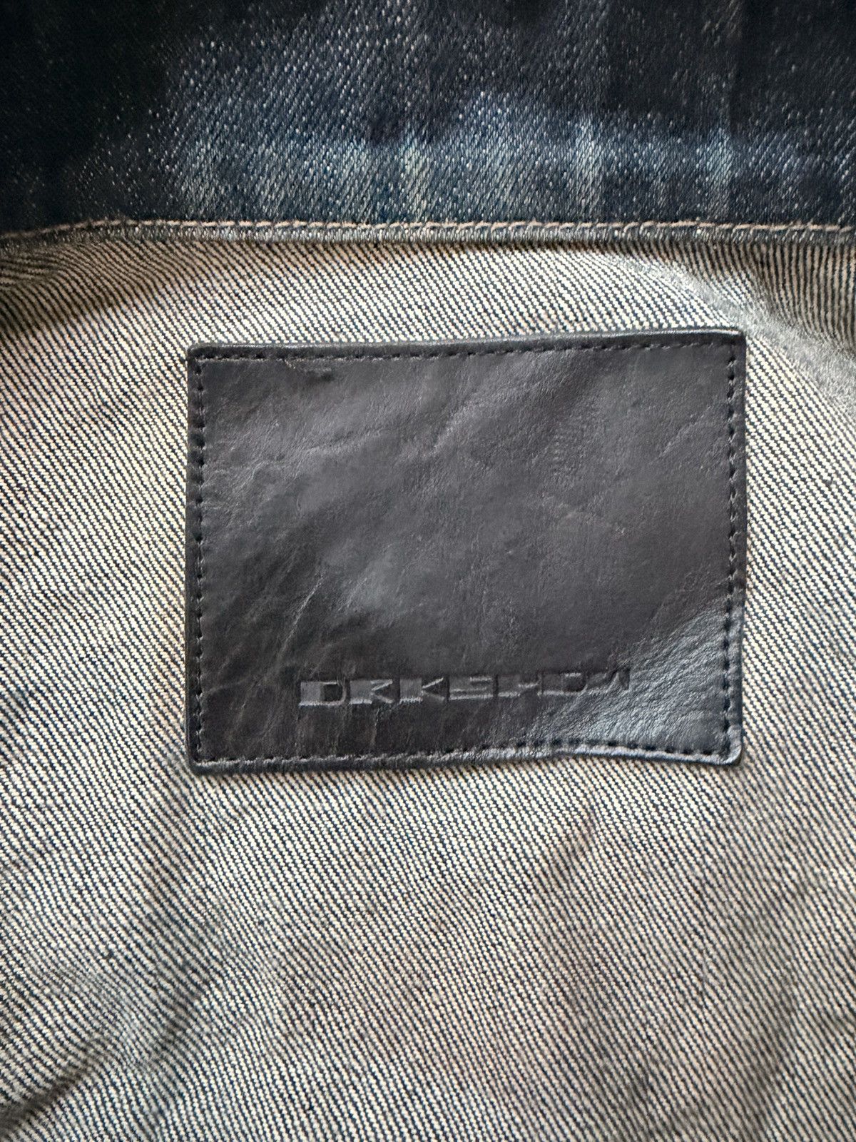 Rick Owens Drkshdw Cone Mills denim worker jacket Size US L / EU 52-54 / 3 - 6 Thumbnail