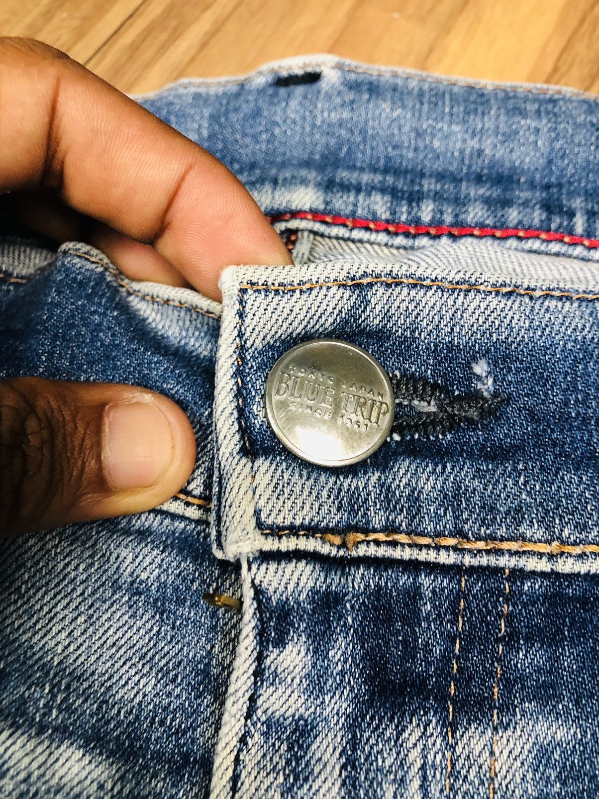 Edwin Edwin Blue Trip Jeans (33) Size US 34 / EU 50 - 7 Thumbnail