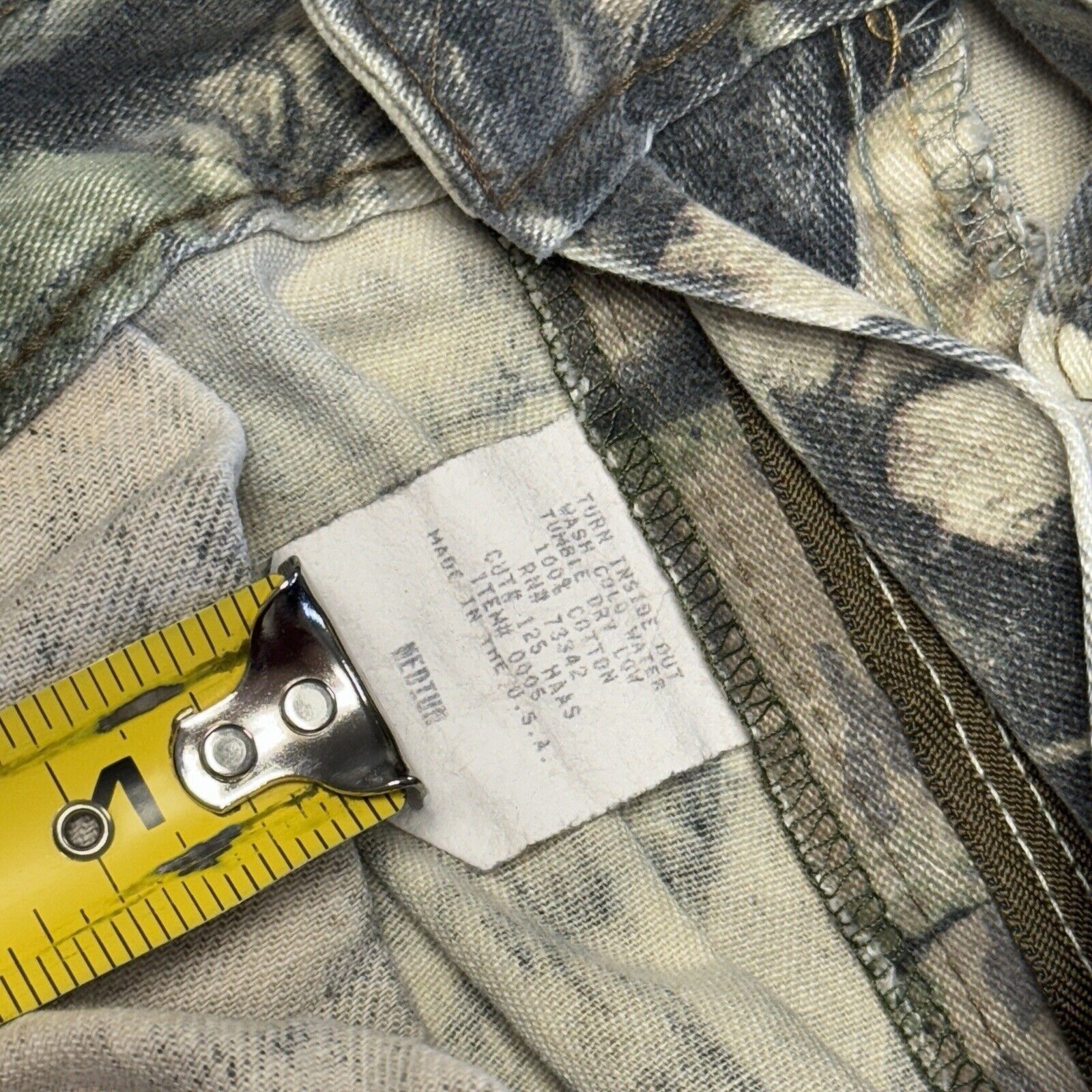Vintage Vintage Forest Camouflage Pants Mens Medium Green/Brown Hunt Size US 34 / EU 50 - 7 Thumbnail