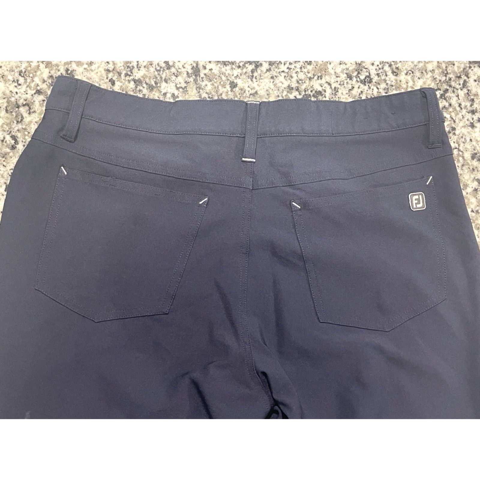 Footjoy FootJoy Pants 34x30 Men Blue 5-Pocket Athletic Fit Golf Stretch Polyester Spandex Size US 34 / EU 50 - 5 Thumbnail