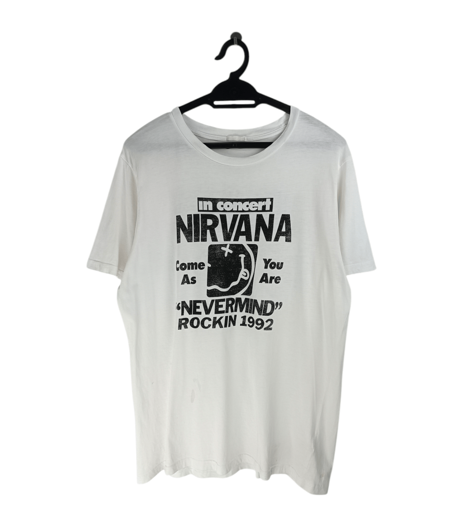 Vintage VINTAGE NIRVANA IN CONCERT ROCKING NEVERMIND 1992 GRUNGE TEE Size US M / EU 48-50 / 2 - 1 Thumbnail