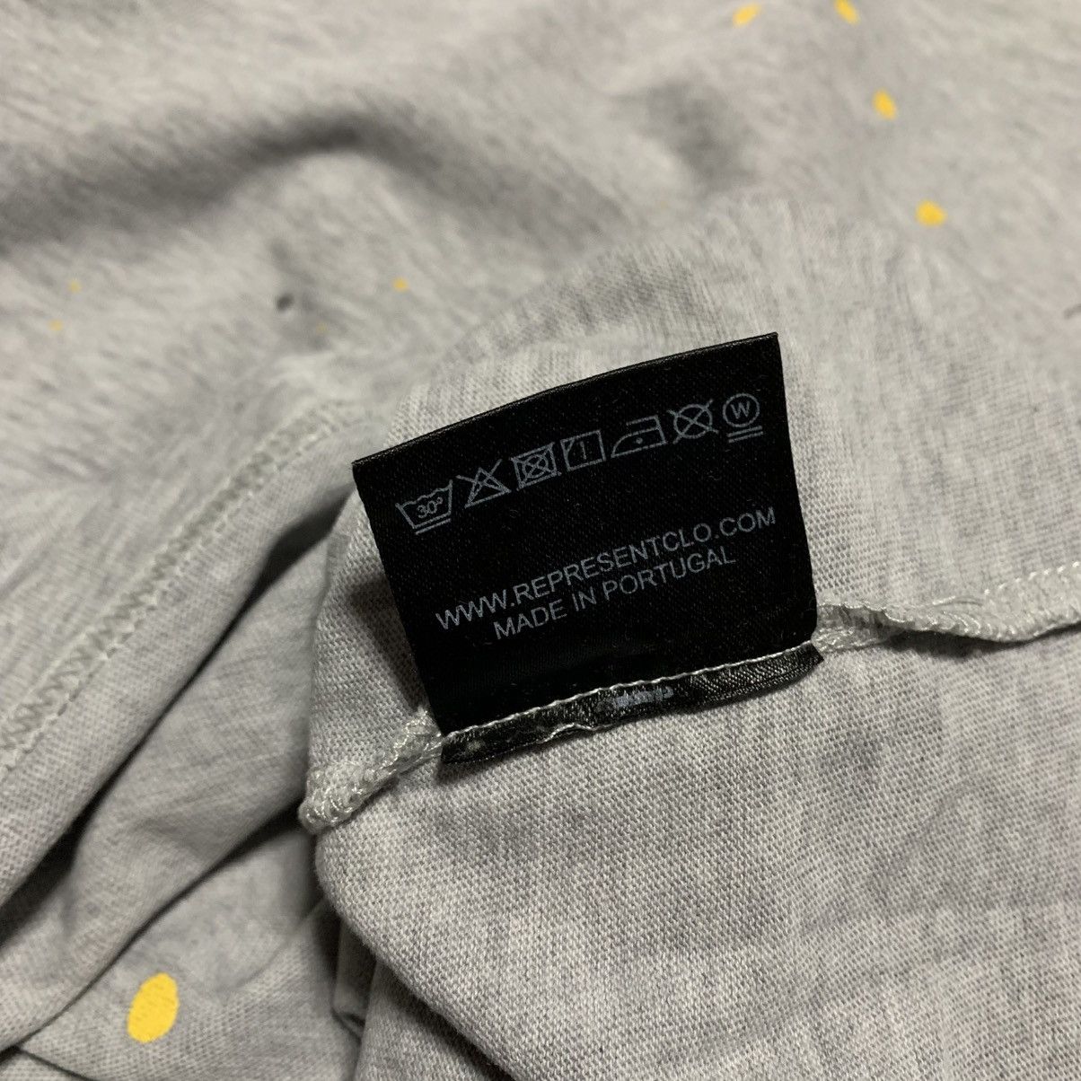 Represent Clo. Represent Small Bespoke Commissions Grey Tee Paint Splatter Size US S / EU 44-46 / 1 - 9 Thumbnail