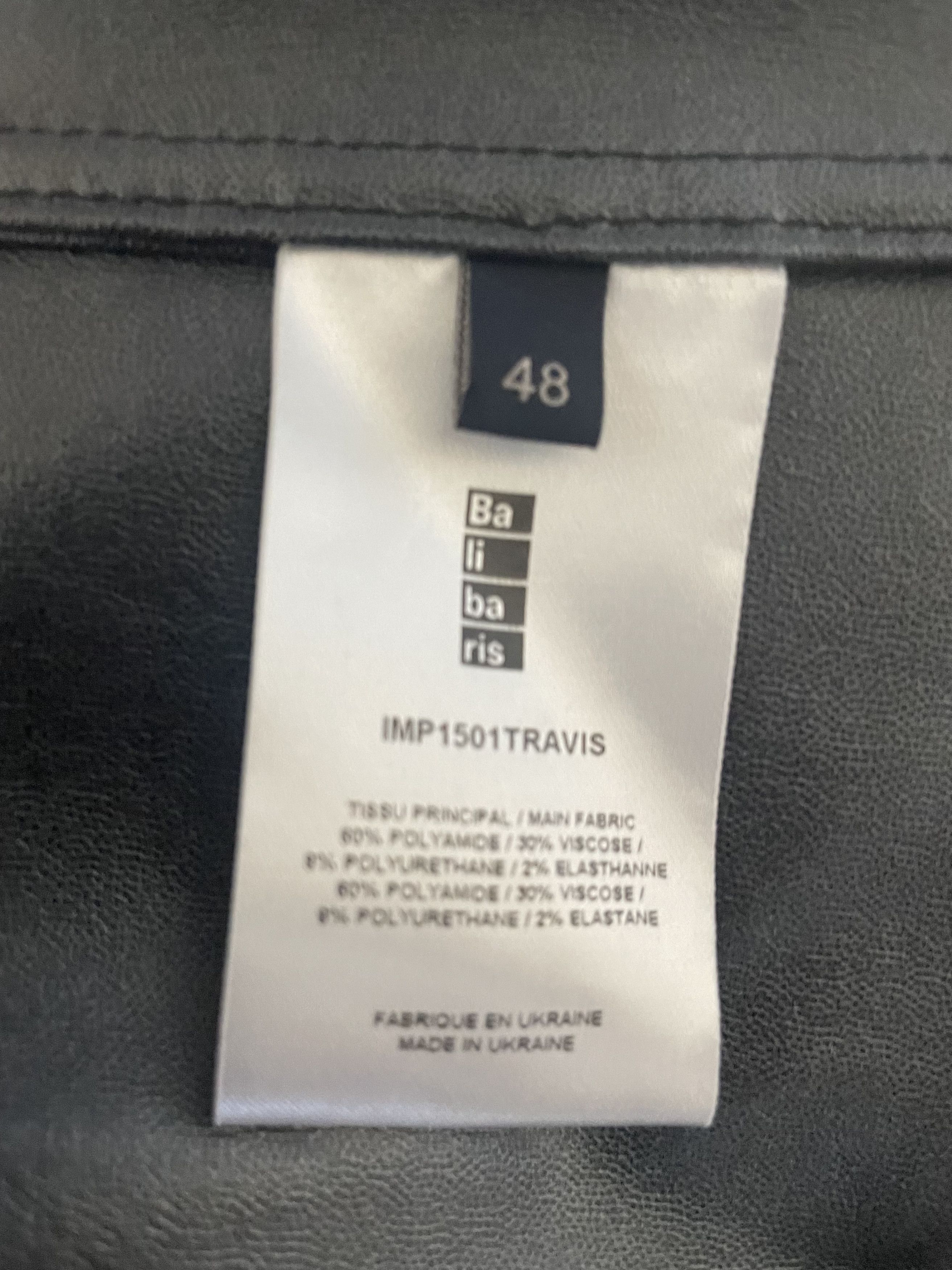 Balibaris Balibaris "Travis" Navy Stretch-Woven Rain Coat Size US M / EU 48-50 / 2 - 6 Thumbnail