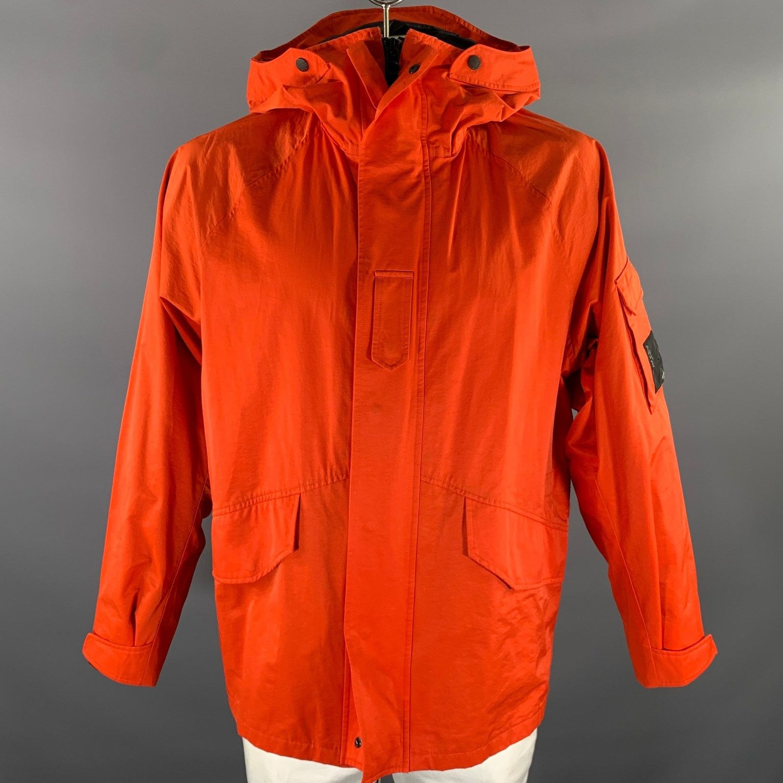 Rag & Bone RAG & BONE Size L Orange Cotton Polyester Parka Jacket Size US L / EU 52-54 / 3 - 1 Thumbnail