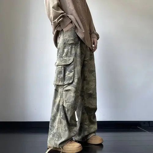 VIBE Multi Pockets Camouflage Pant Size US 31 - 3 Thumbnail