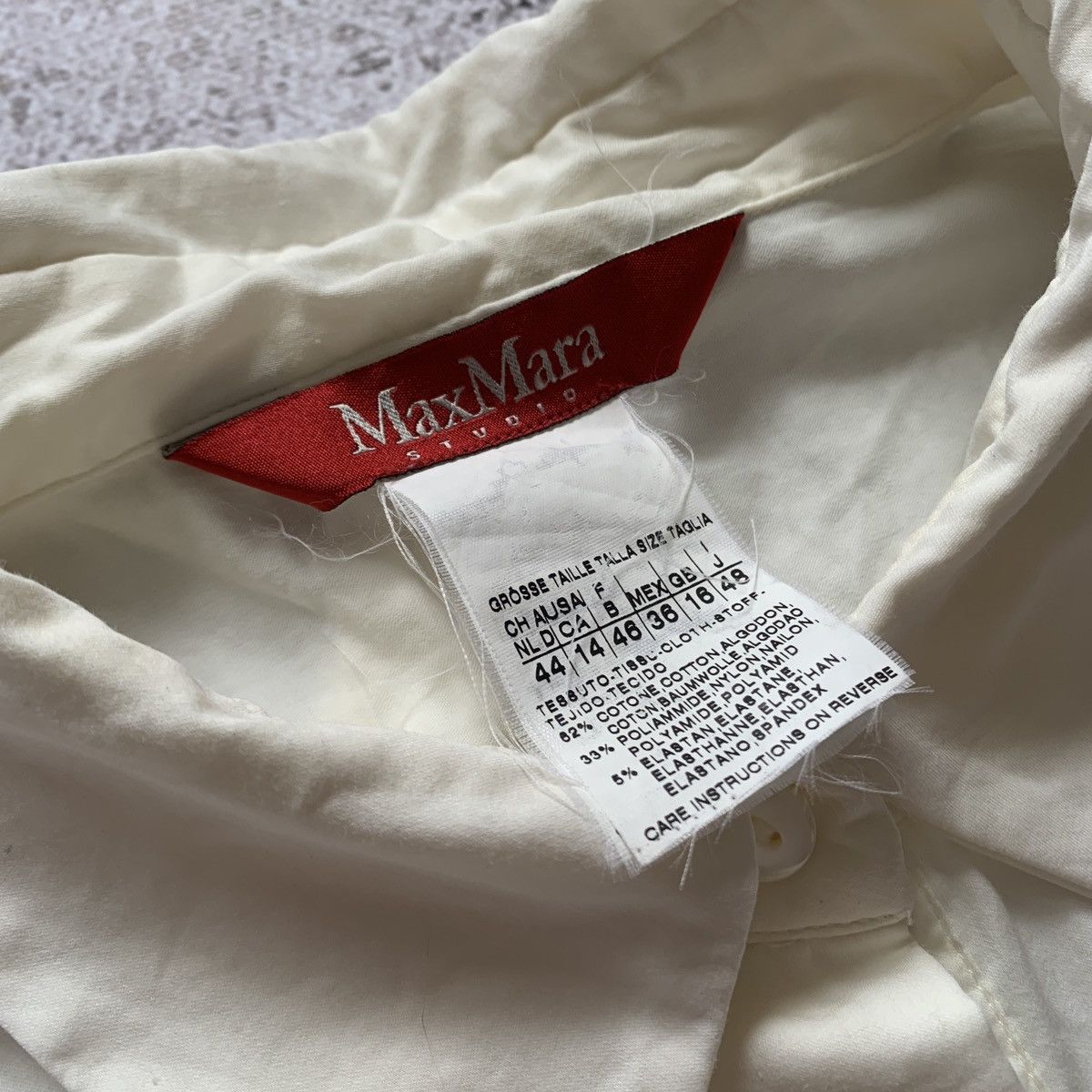 Max Mara Max Mara Studio shirt Button Up blouses Size XL / US 12-14 / IT 48-50 - 3 Thumbnail